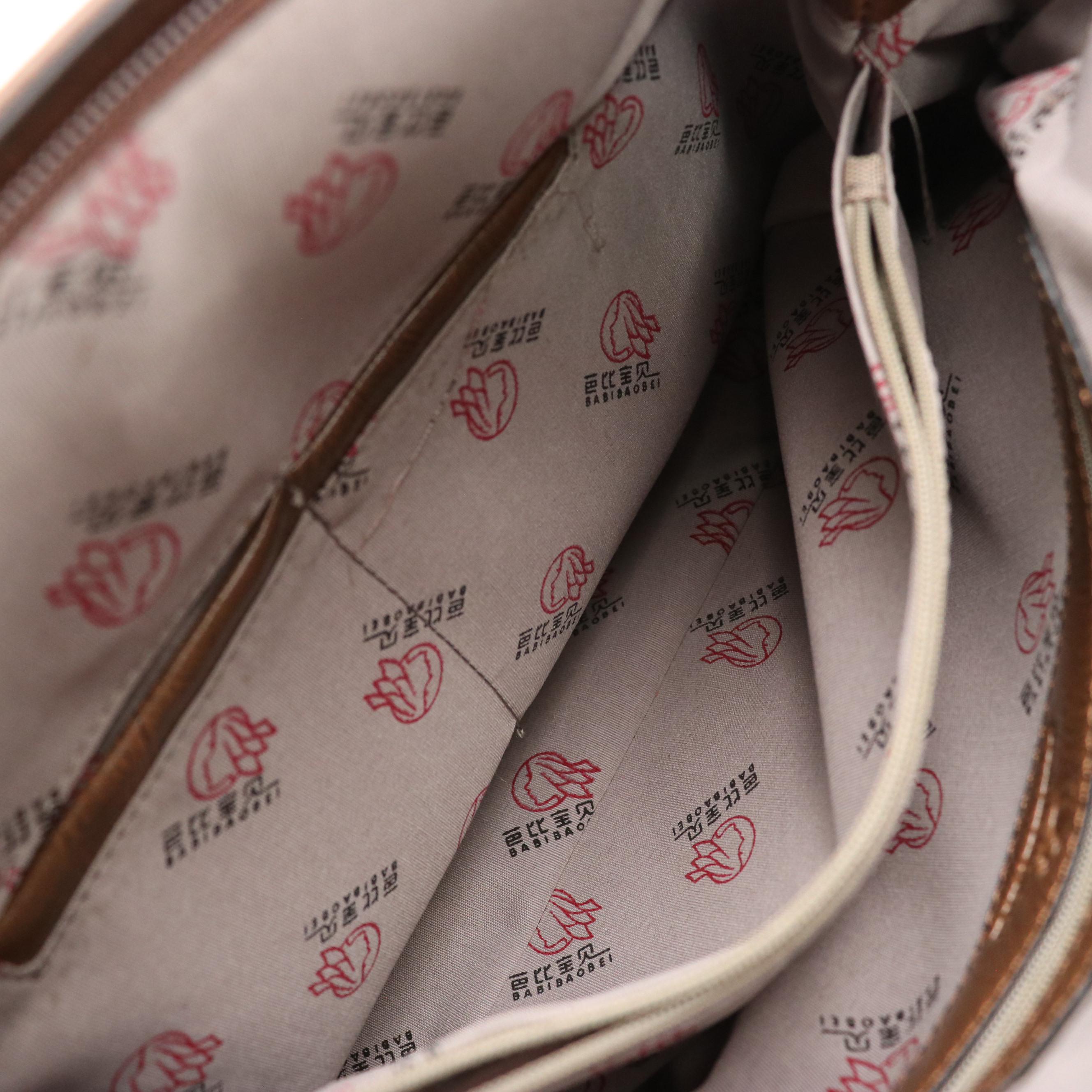 Aleda for Bloomingdale's Embossed Leather Bag and Babibaobei Satchel