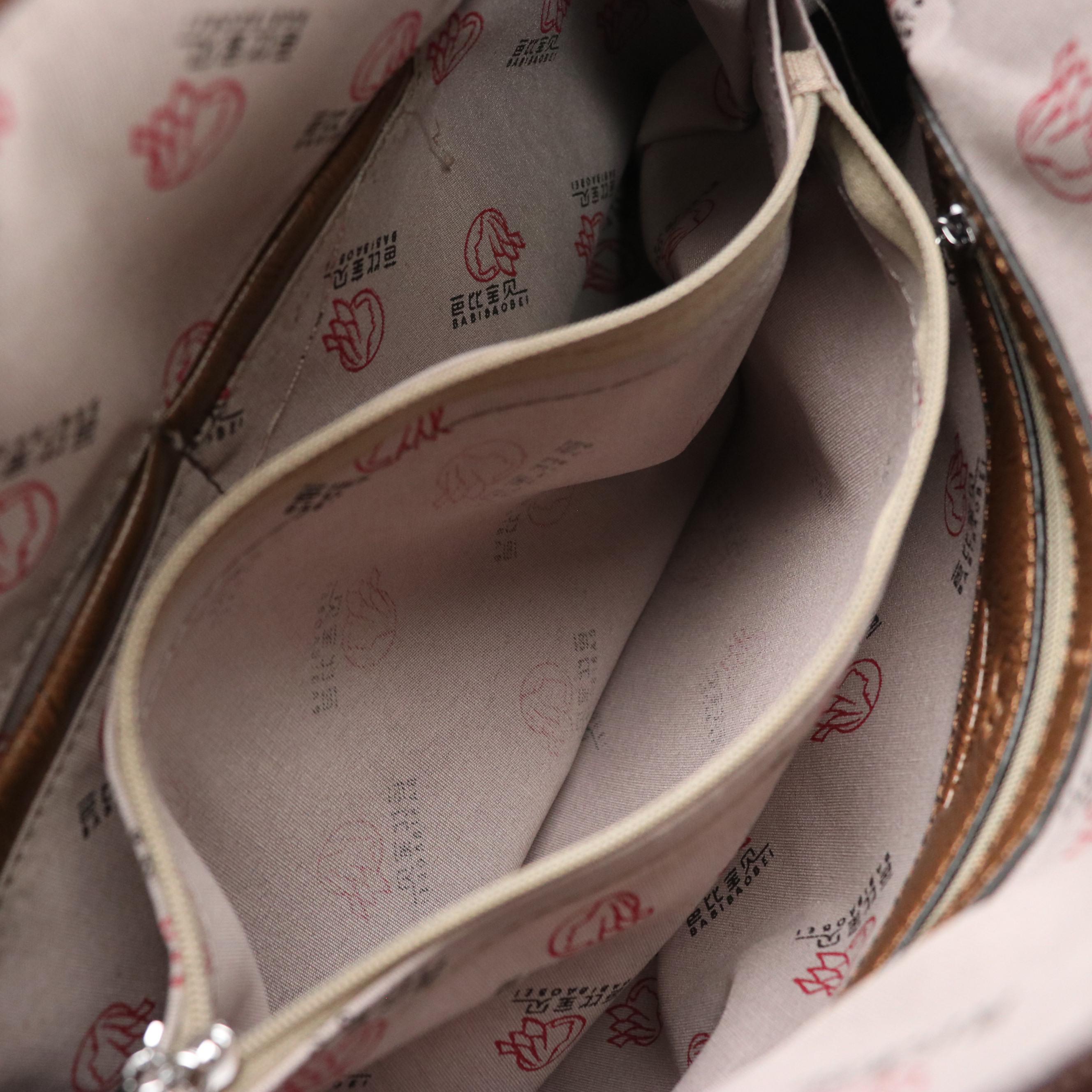 Aleda for Bloomingdale's Embossed Leather Bag and Babibaobei Satchel