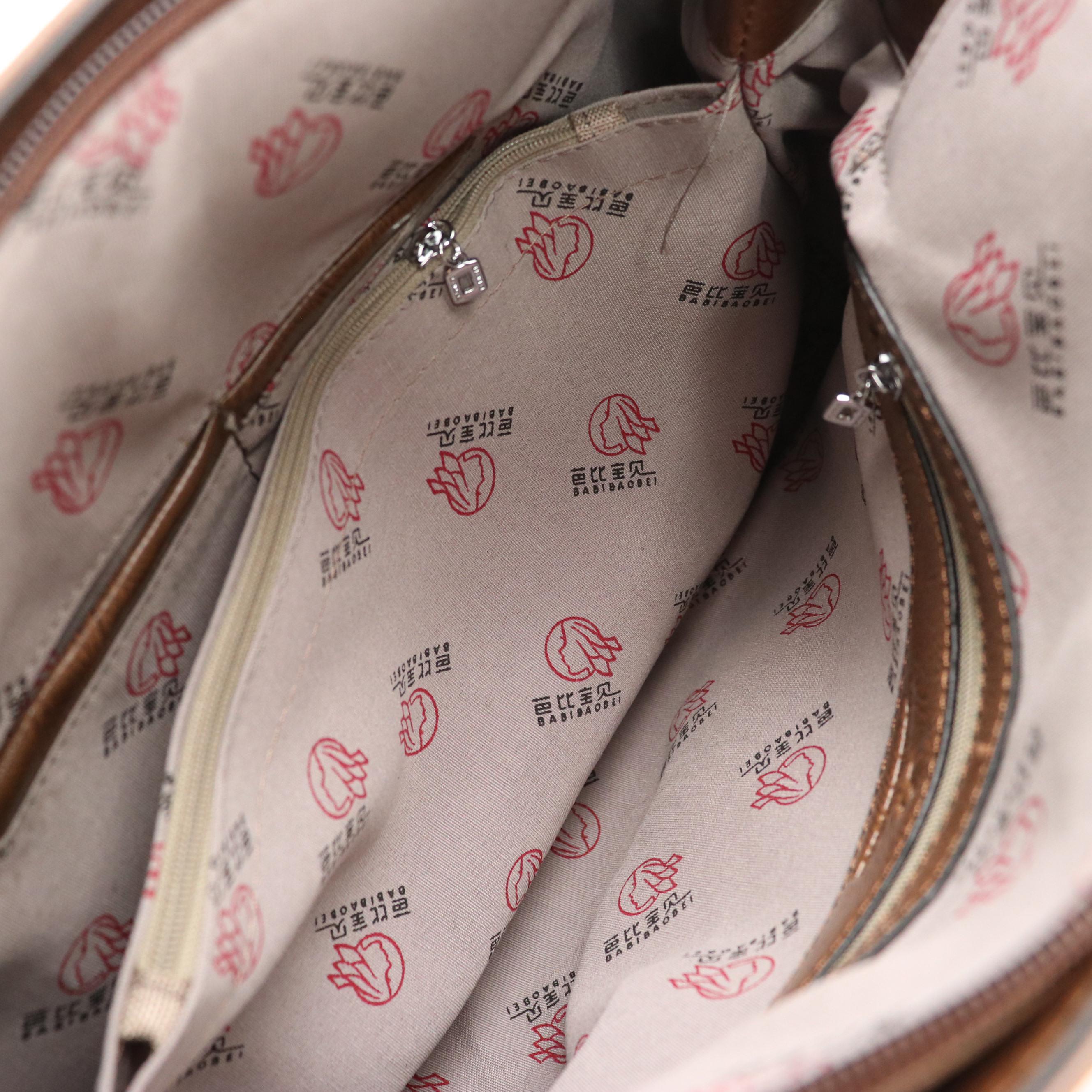 Aleda for Bloomingdale's Embossed Leather Bag and Babibaobei Satchel