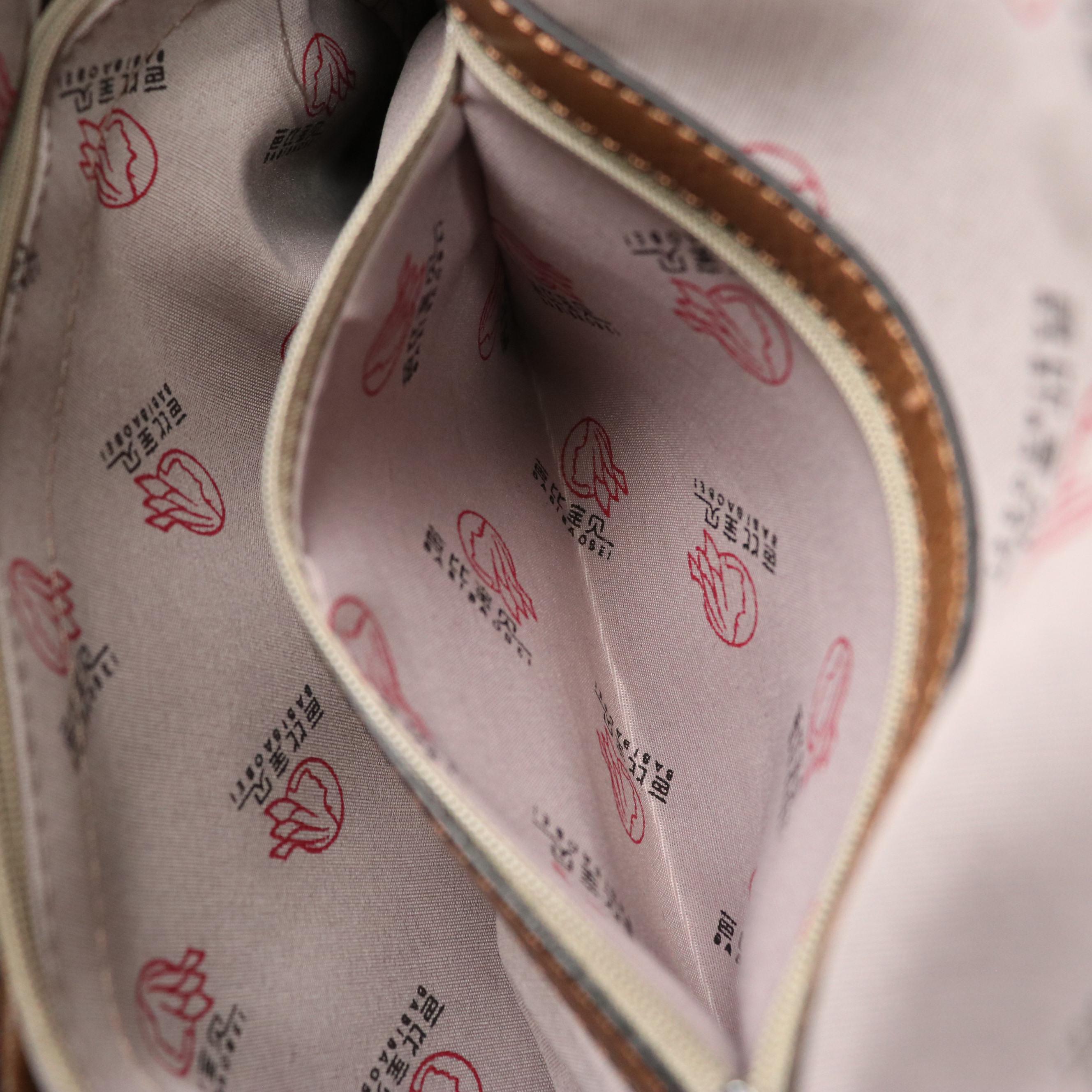 Aleda for Bloomingdale's Embossed Leather Bag and Babibaobei Satchel