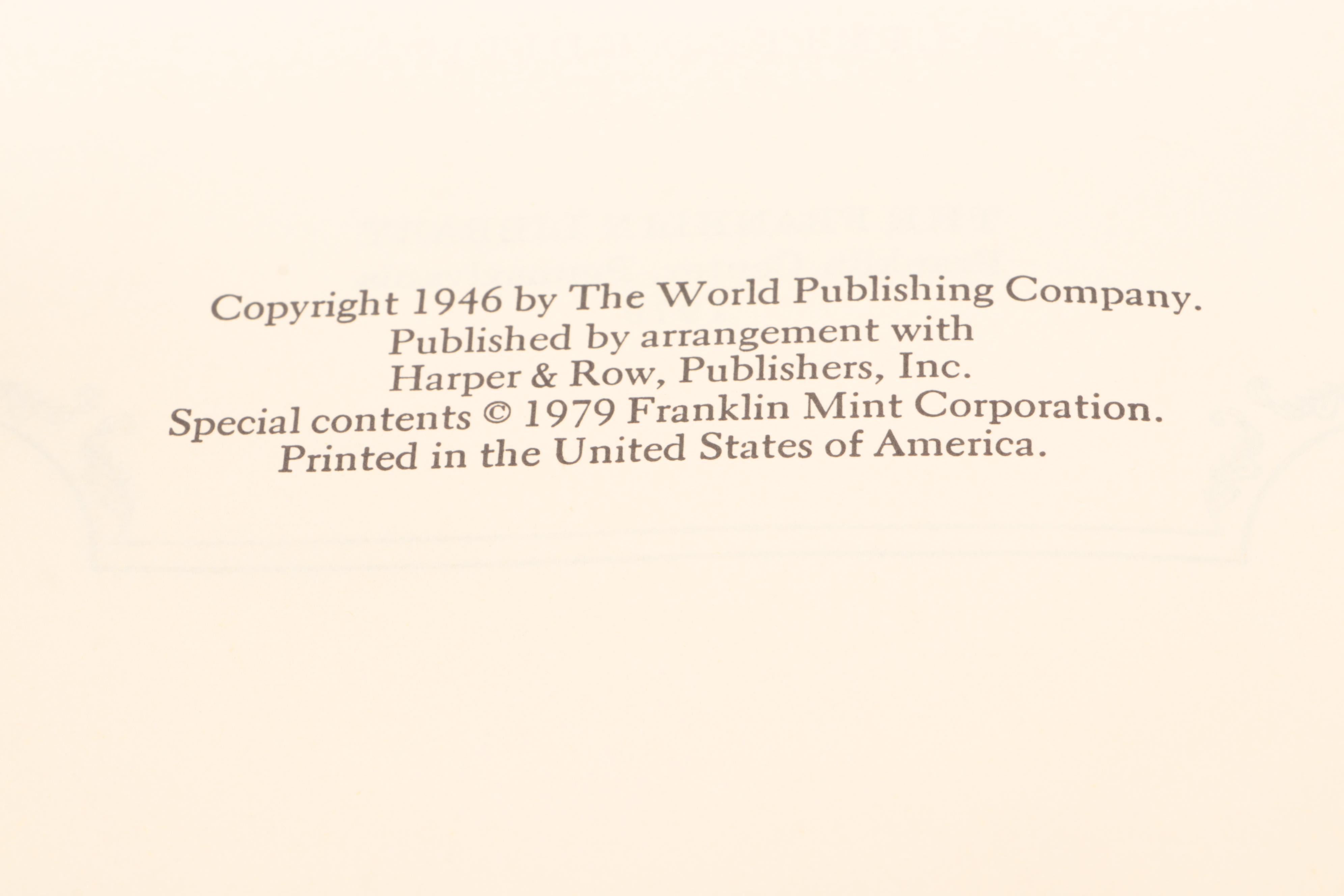 Franklin Library "Abraham Lincoln" by Carl Sandburg and More
