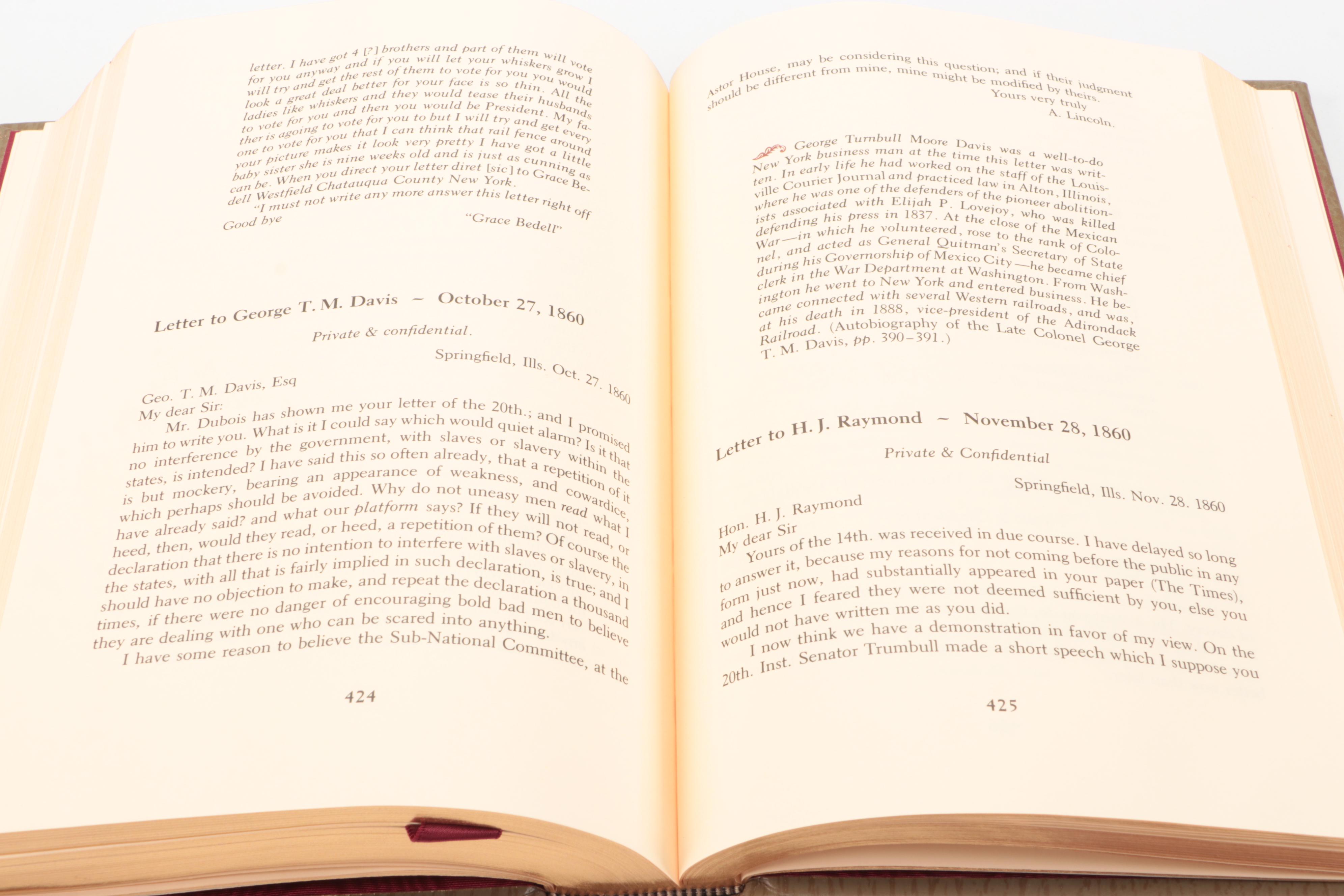 Franklin Library "Abraham Lincoln" by Carl Sandburg and More