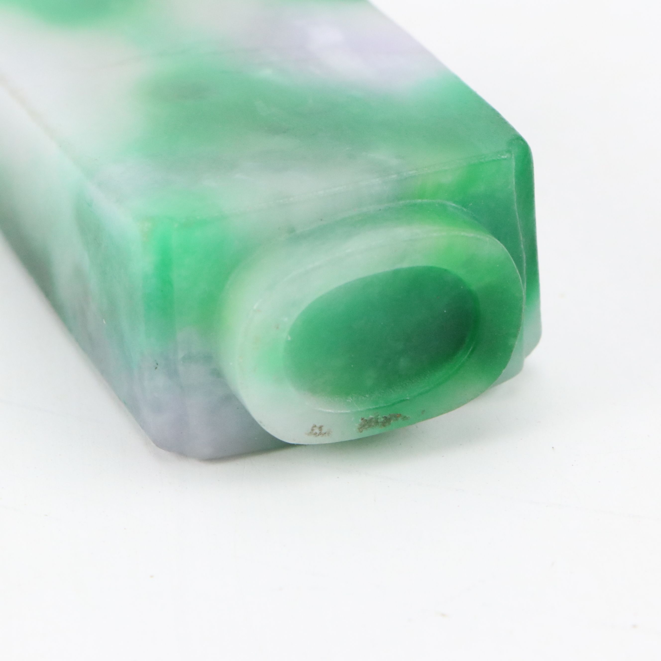 Chinese Quartz Snuff Bottles with Quartz and Agate Stoppers