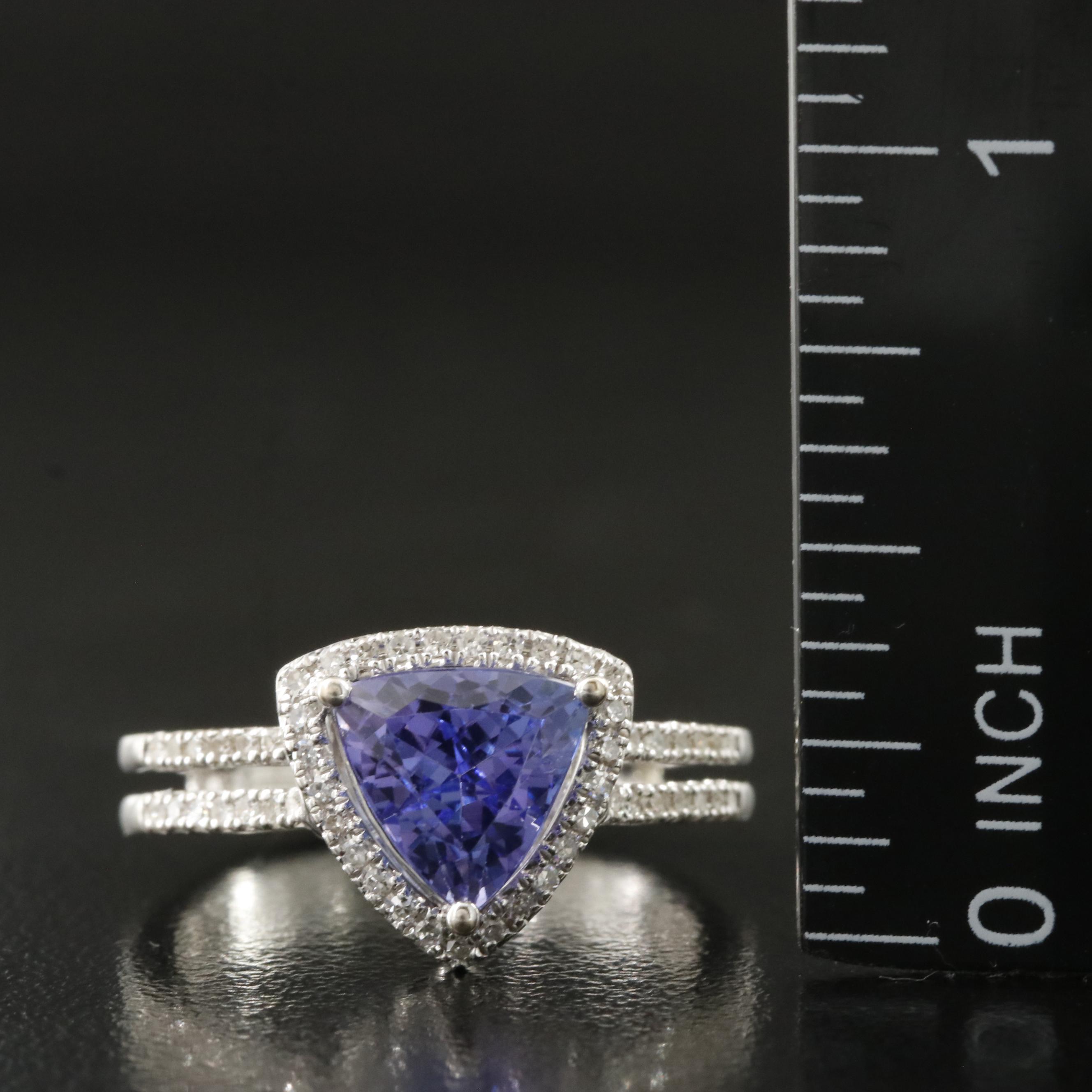 EFFY 14K Tanzanite and Diamond Ring
