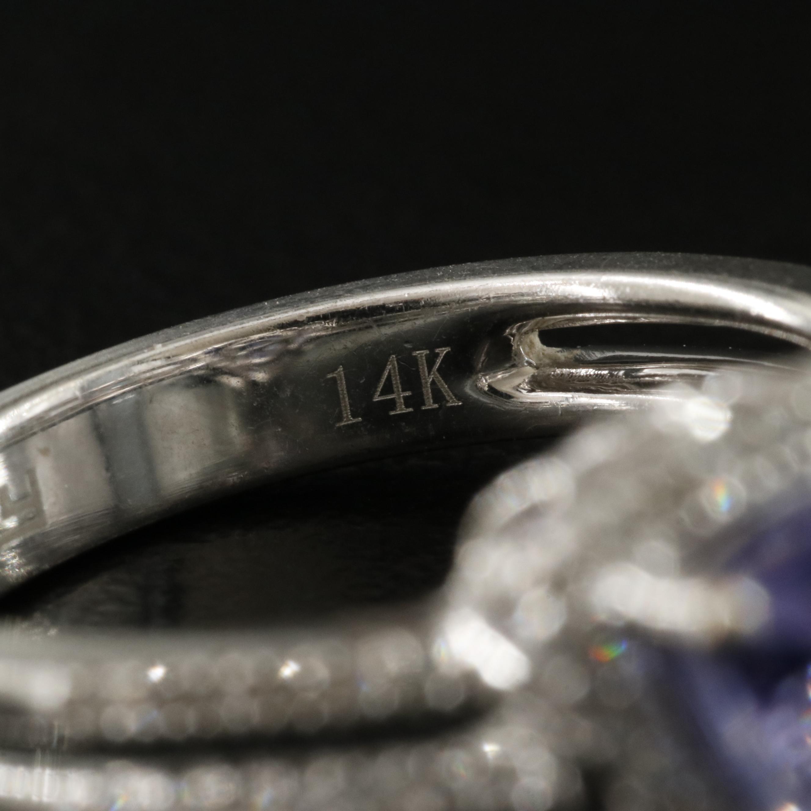 EFFY 14K Tanzanite and Diamond Ring