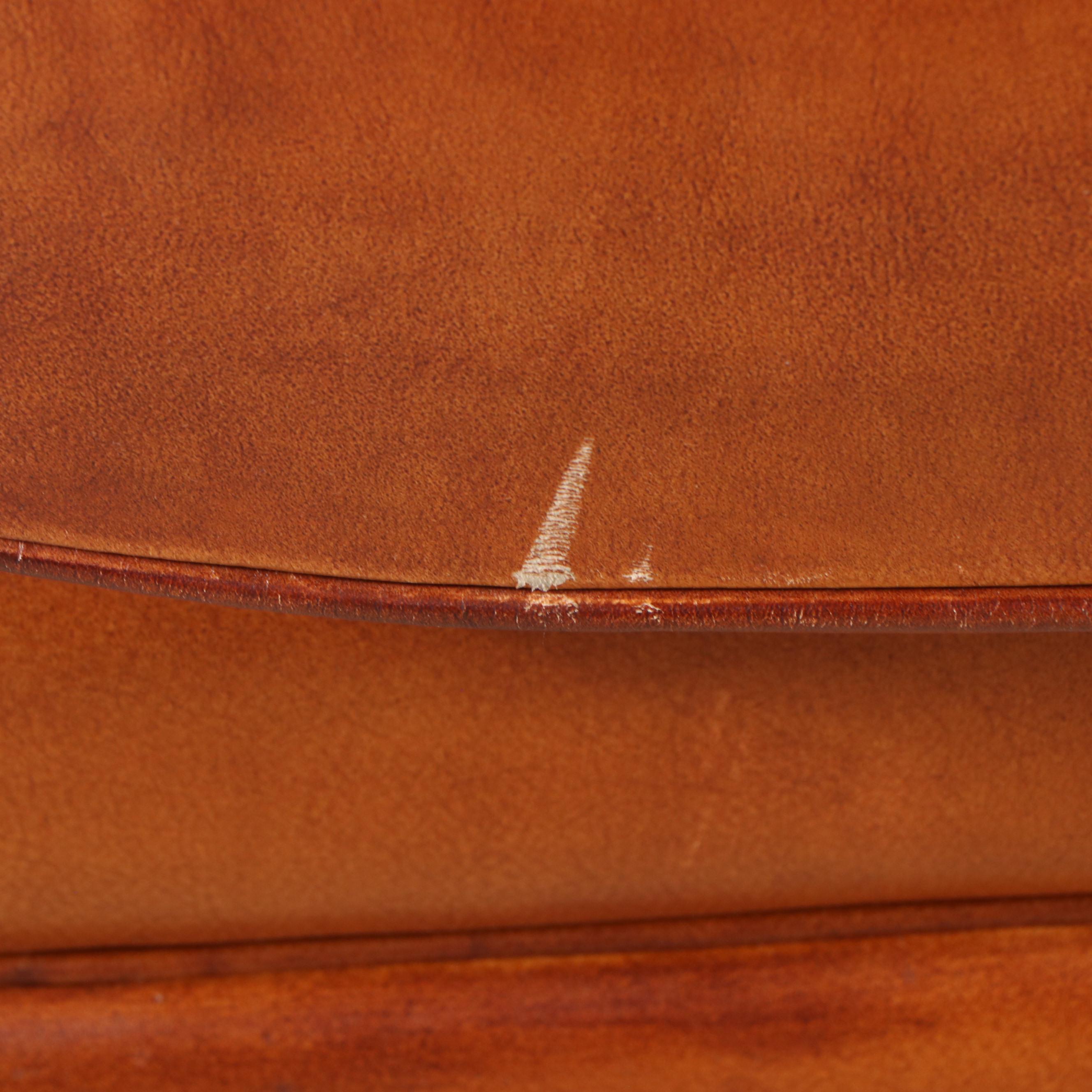 Barcalounger Way Phillips Leather Club Chair with Nail Head Trim