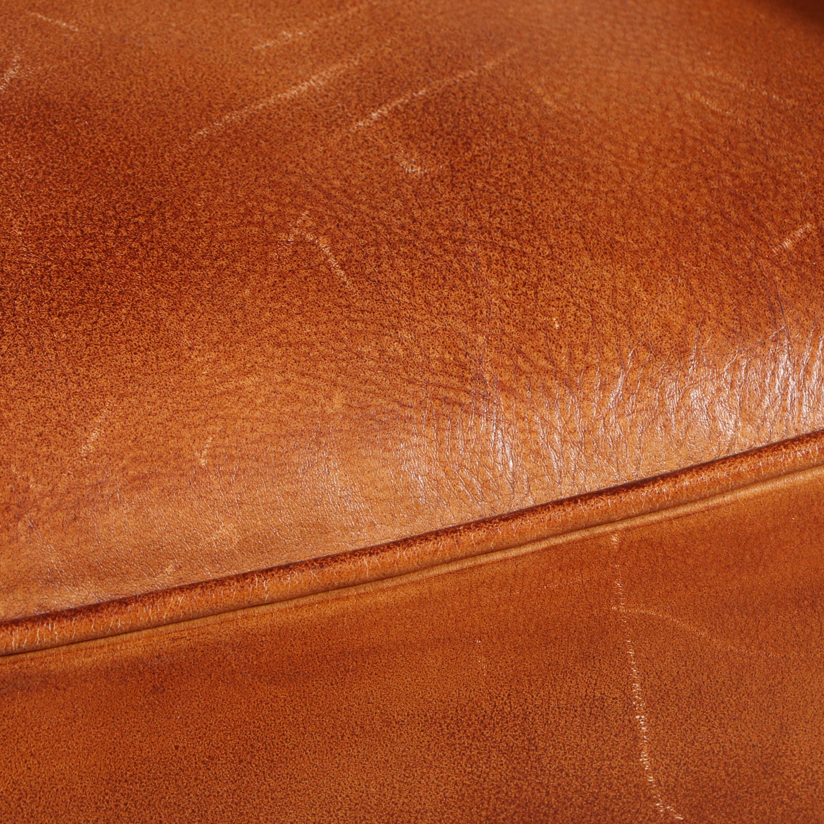 Barcalounger Way Phillips Leather Club Chair with Nail Head Trim