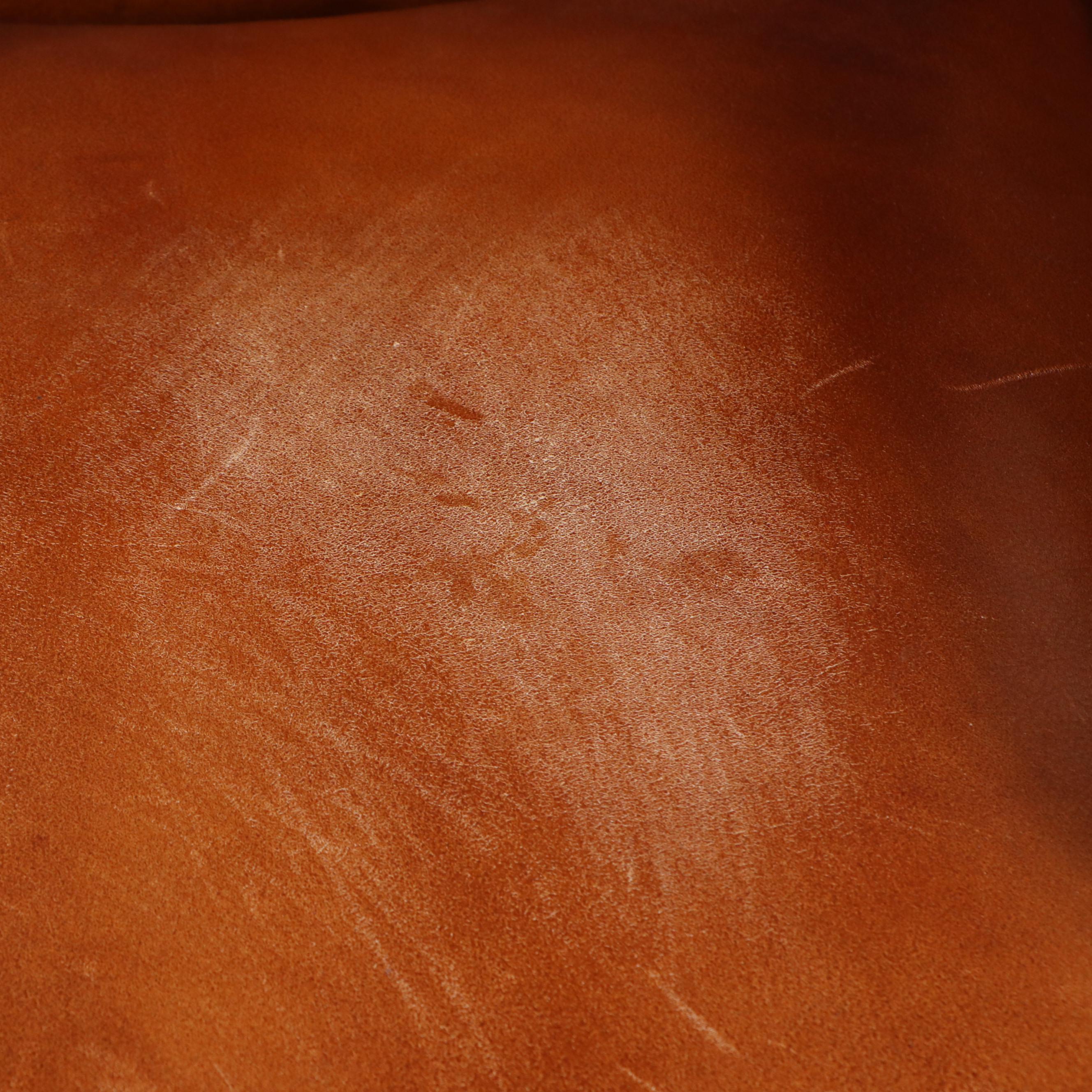 Barcalounger Way Phillips Leather Club Chair with Nail Head Trim