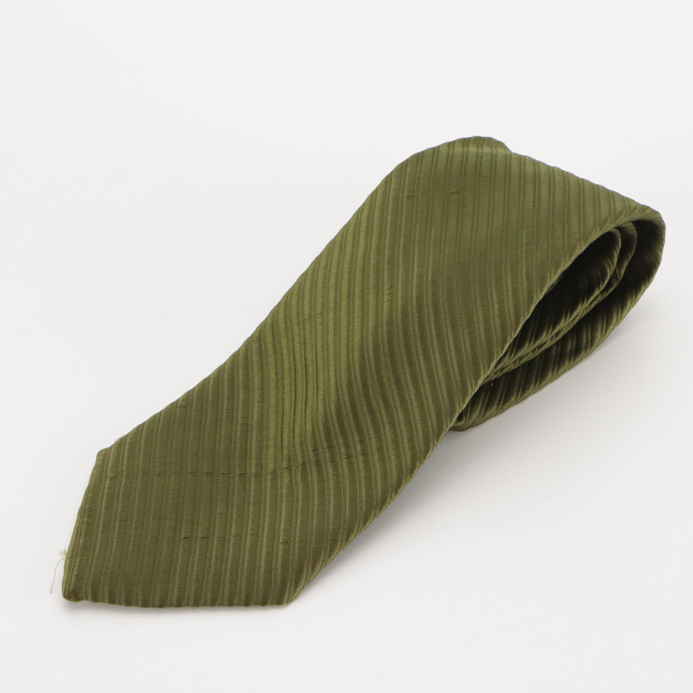 Men's Tudor Hall Clothes for Lerman Brothers Iridescent Wool Suit and Other Tie