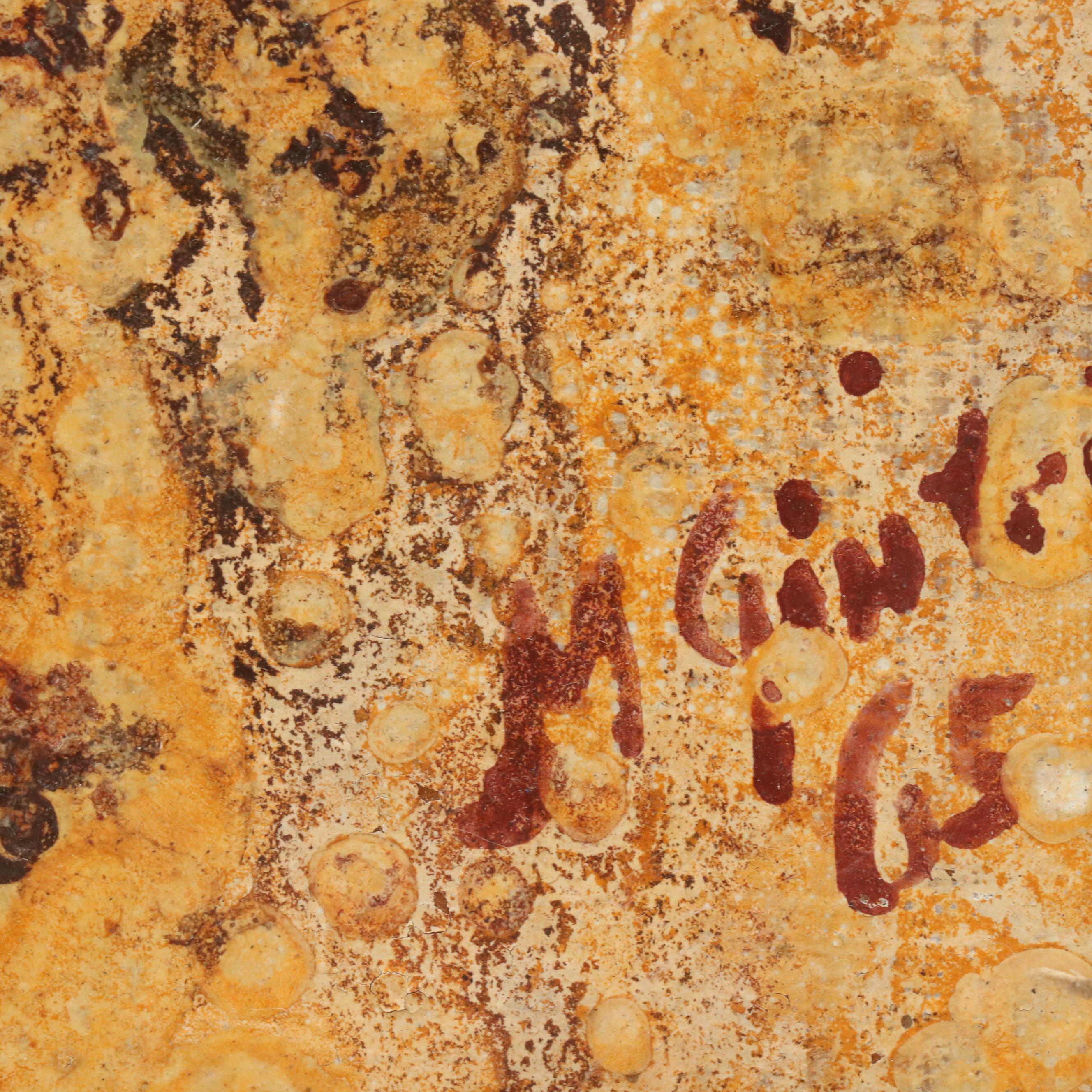 Surrealist Style Figurative Acrylic Painting, 1965