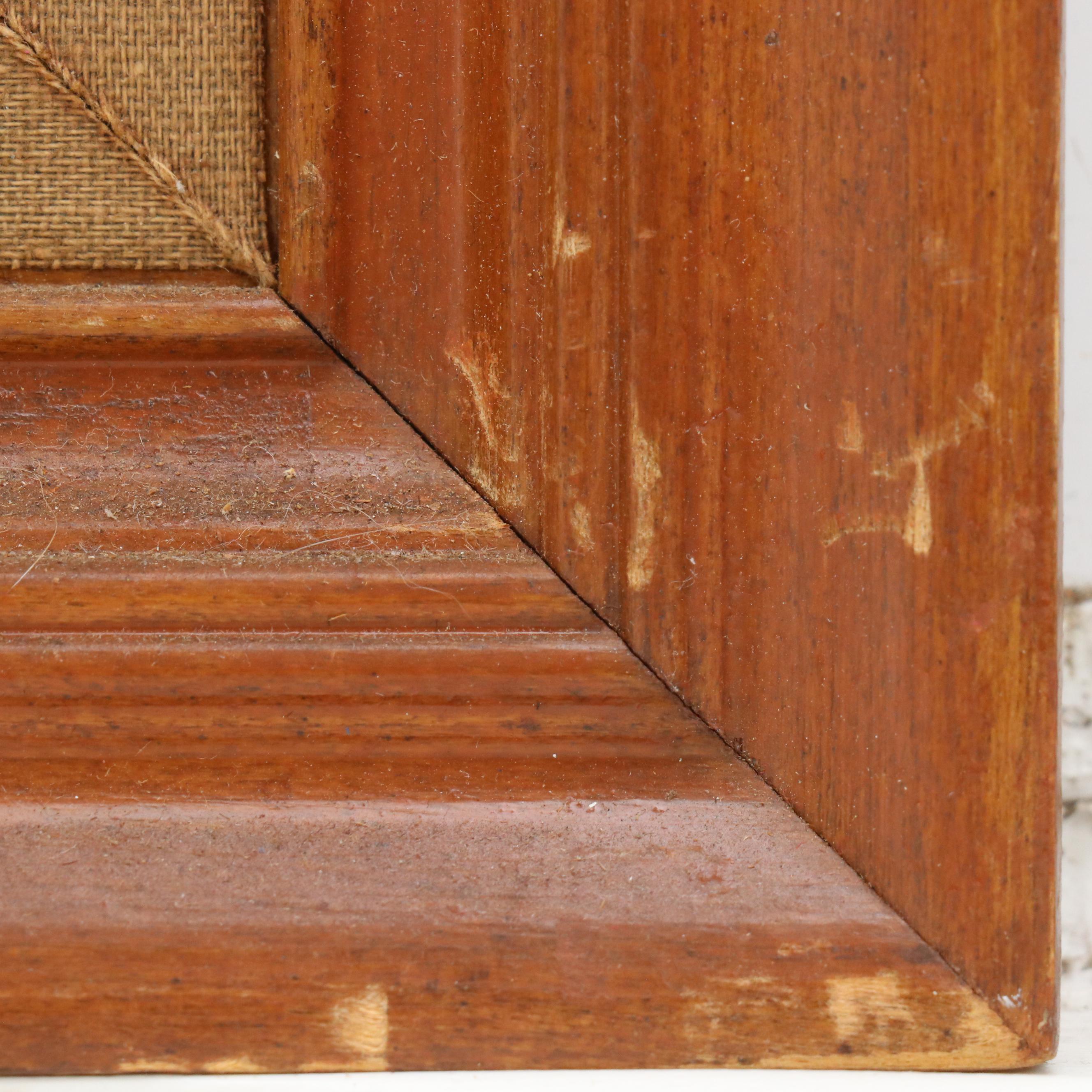 Surrealist Style Figurative Acrylic Painting, 1965