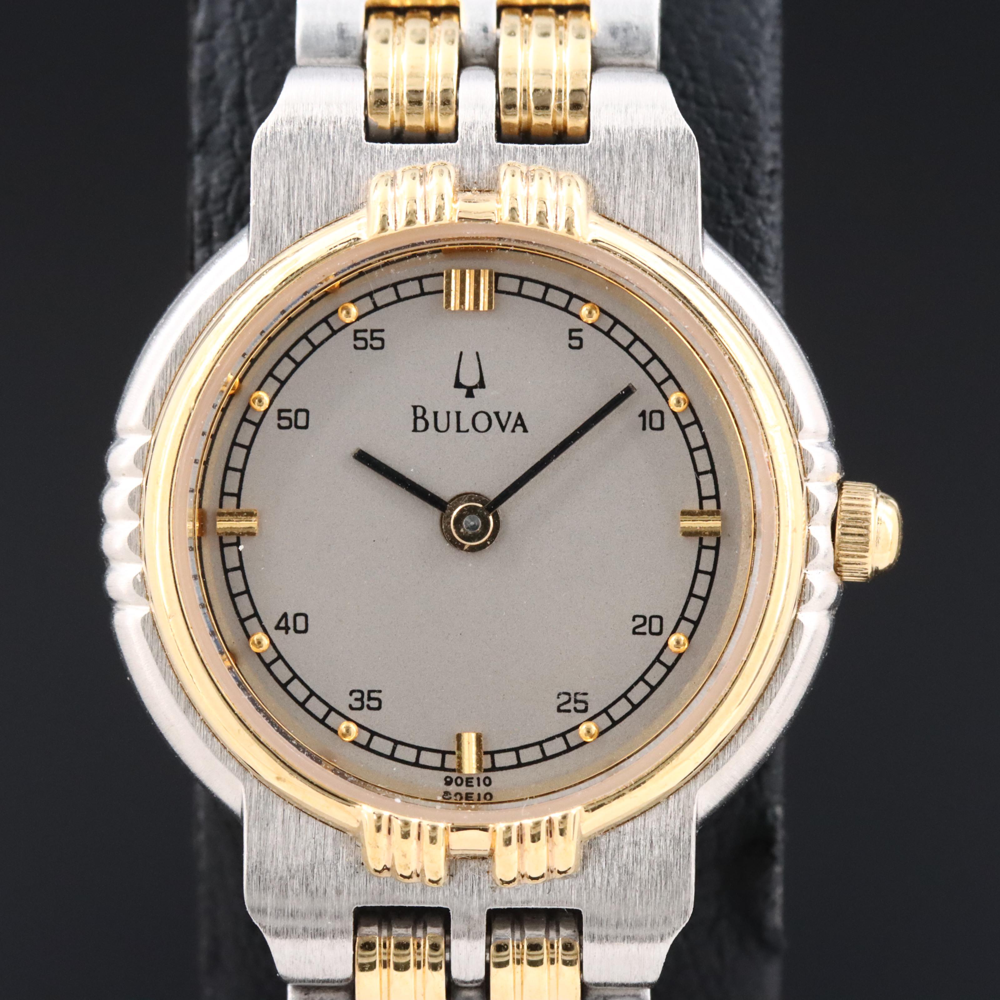 Bulova Two Tone Quartz Watch
