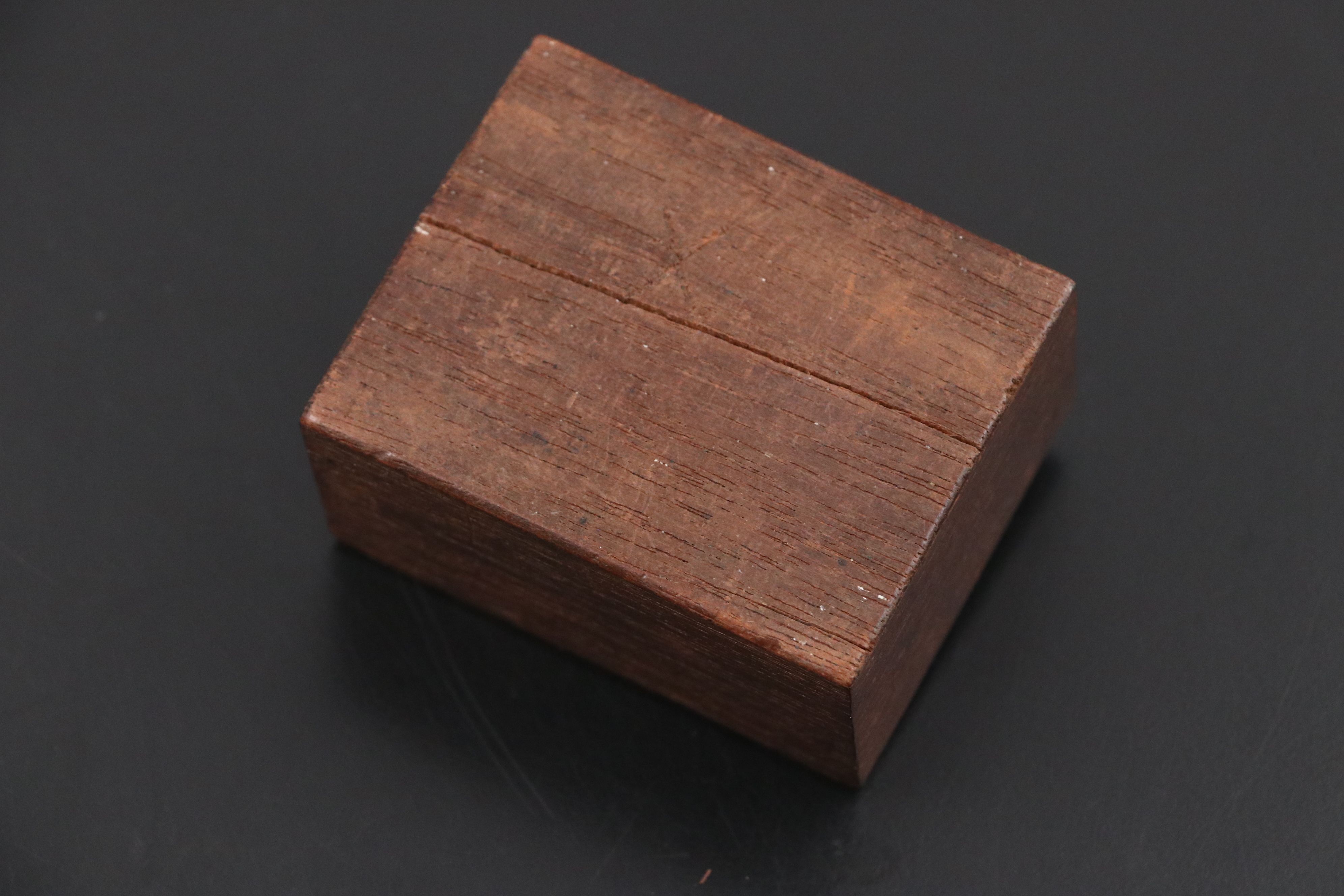 Antique Victorian Carved Bone Letters in Storage Box