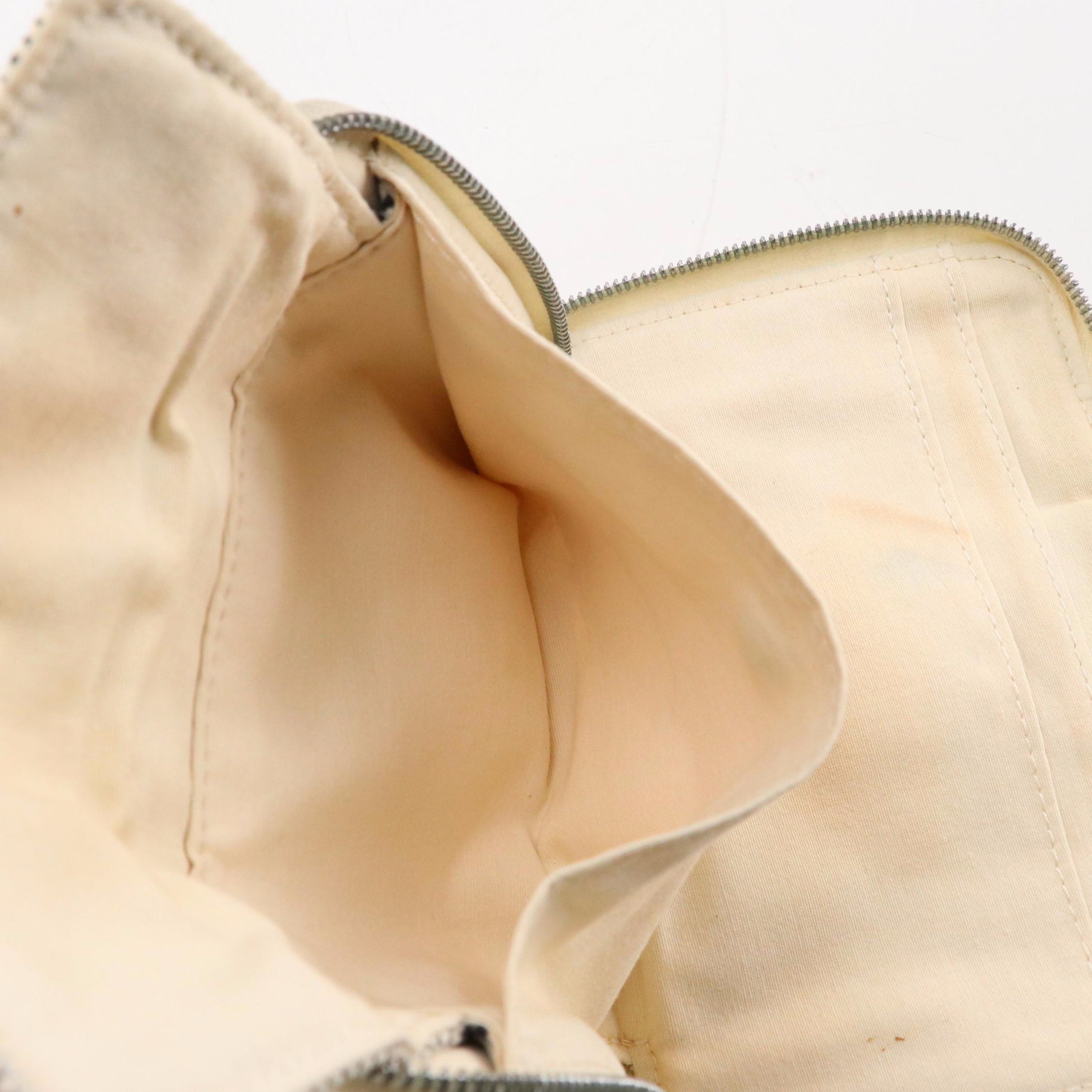 Hermès Perth Compact Zip-Around Wallet in Cotton Canvas