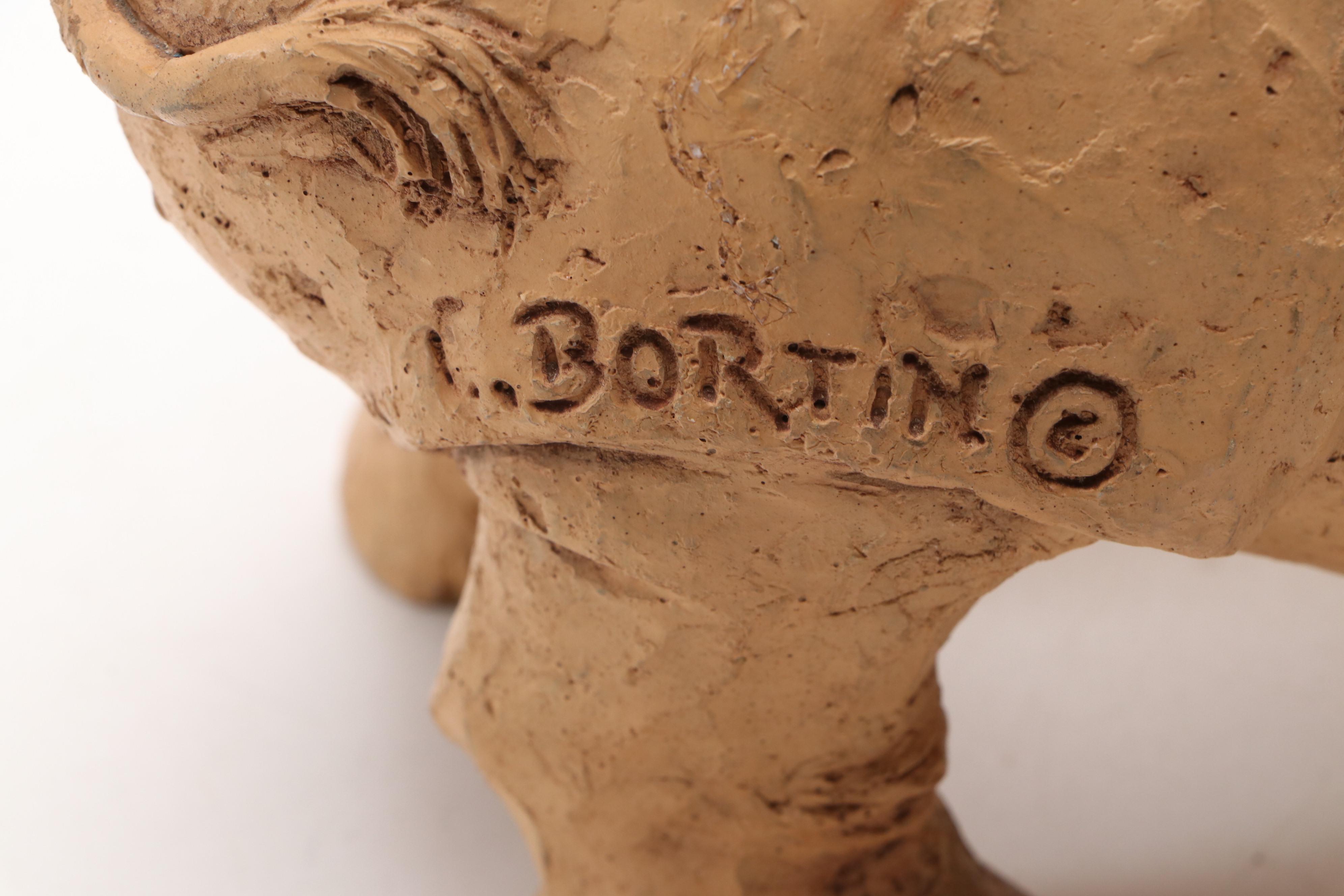 Lee Bortin Art Pottery Ceramic Animal Planters