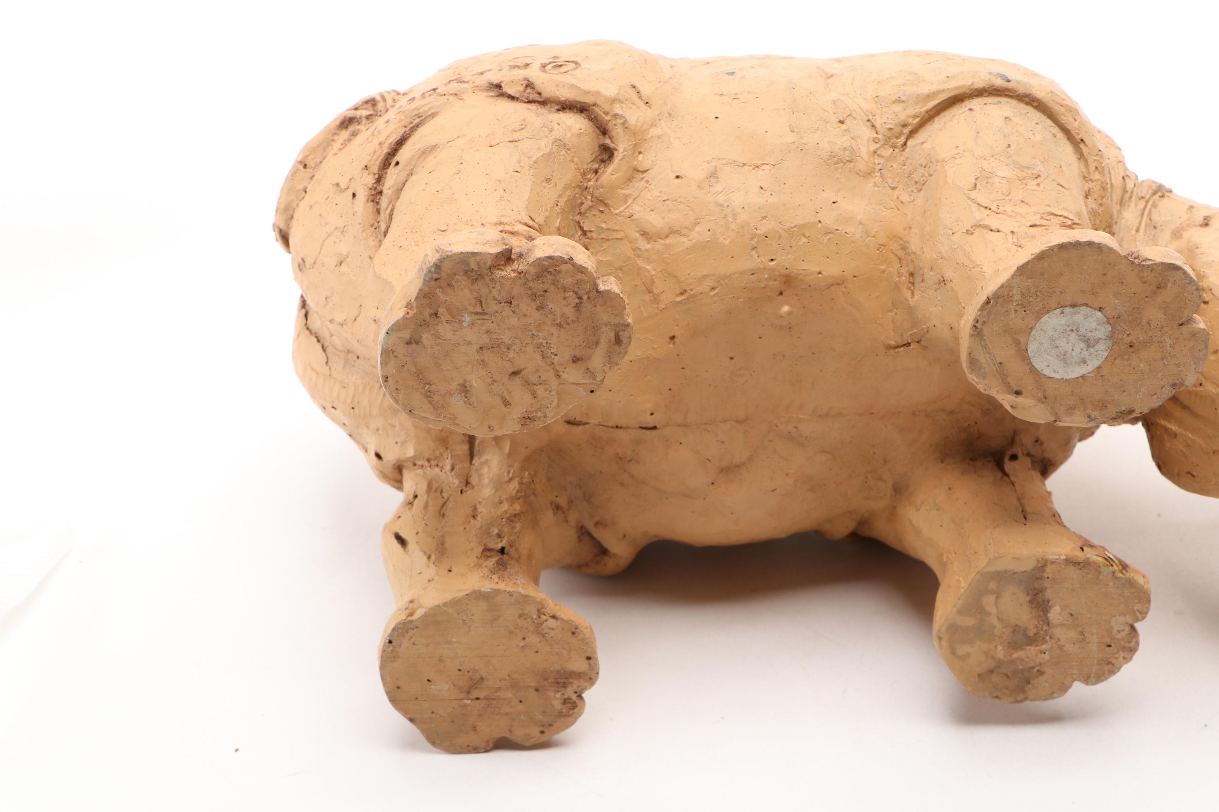 Lee Bortin Art Pottery Ceramic Animal Planters