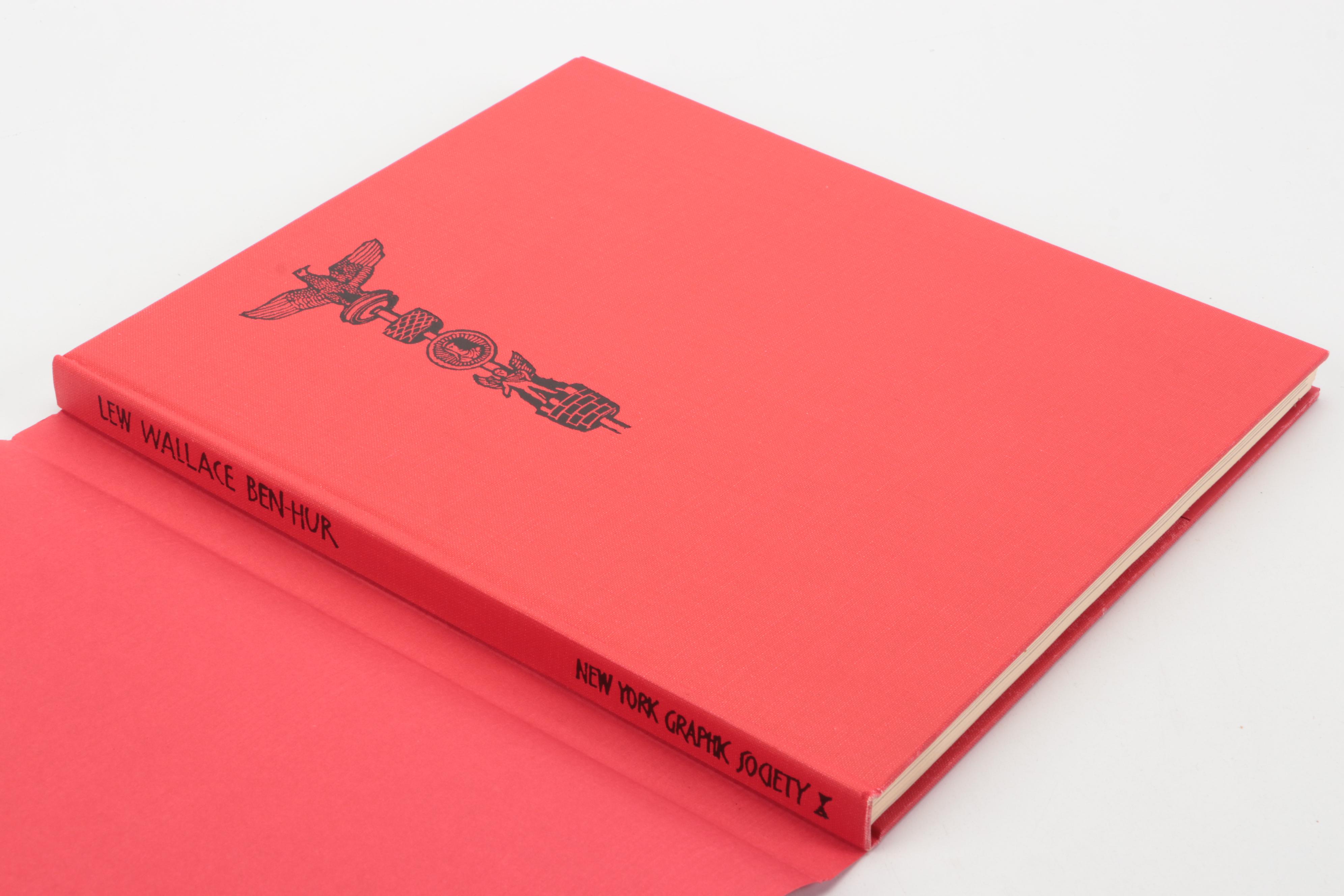 Illustrated "Ben-Hur" by Lew Wallace and "Ivanhoe" by Sir Walter Scott, 1972