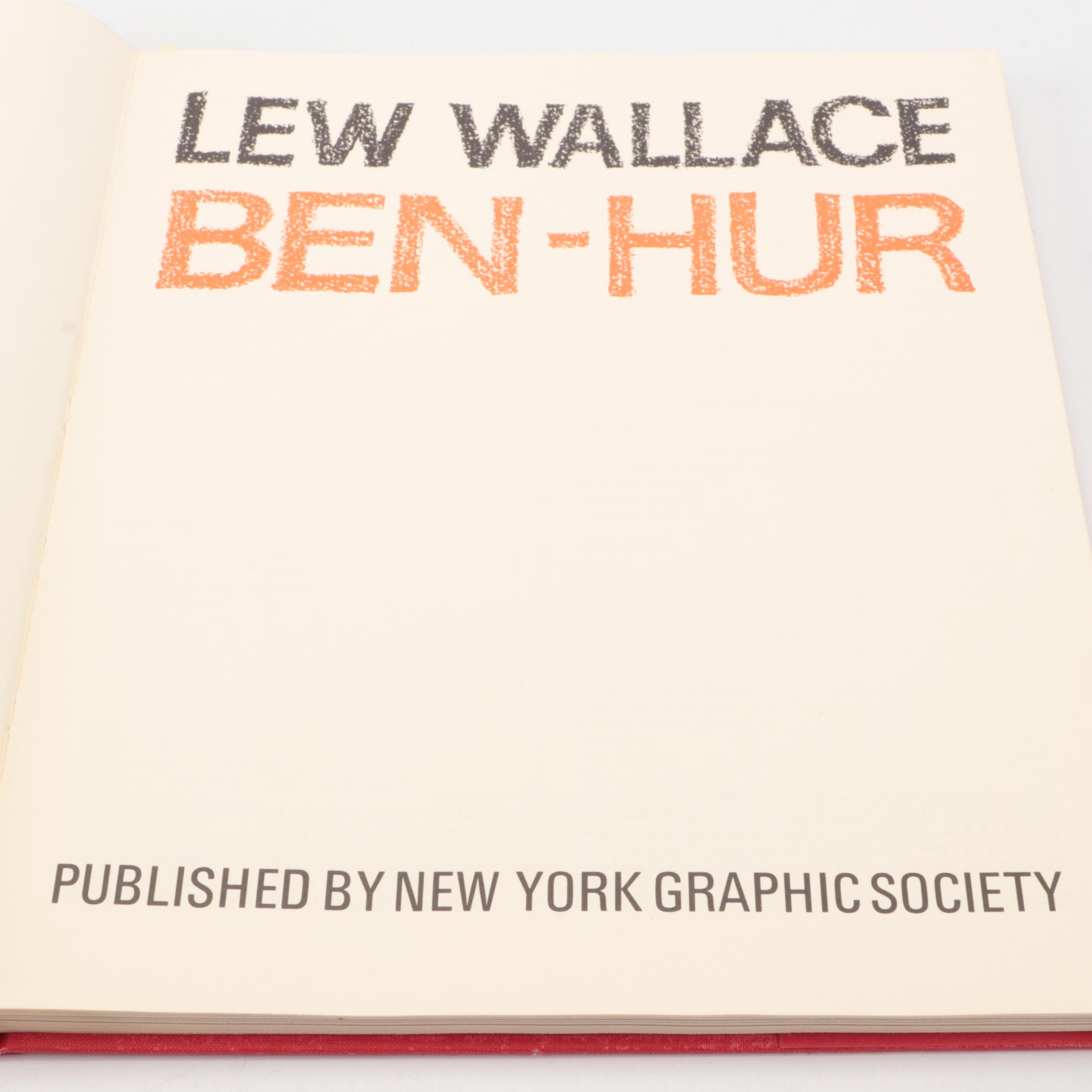 Illustrated "Ben-Hur" by Lew Wallace and "Ivanhoe" by Sir Walter Scott, 1972