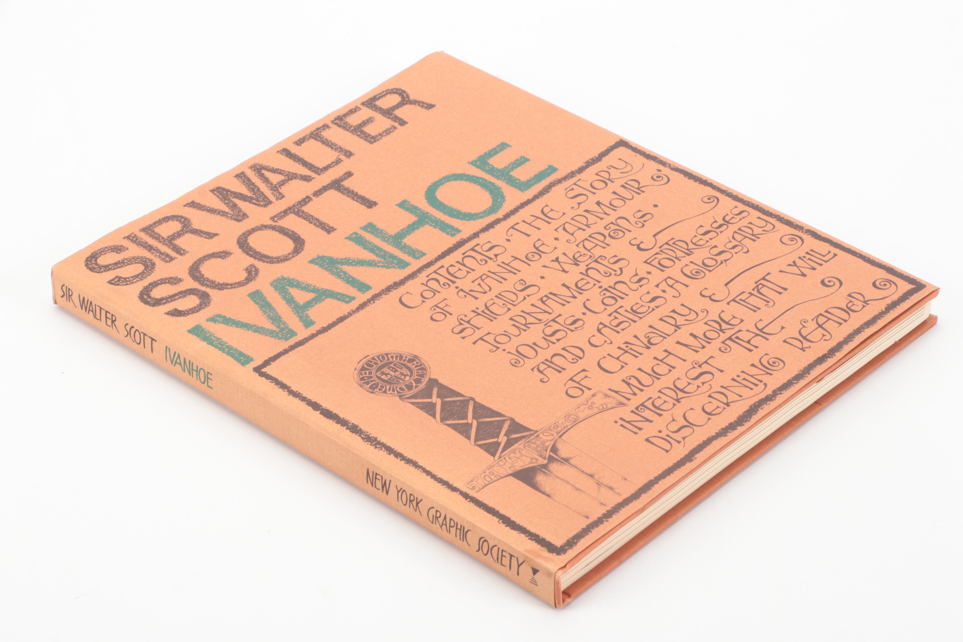 Illustrated "Ben-Hur" by Lew Wallace and "Ivanhoe" by Sir Walter Scott, 1972