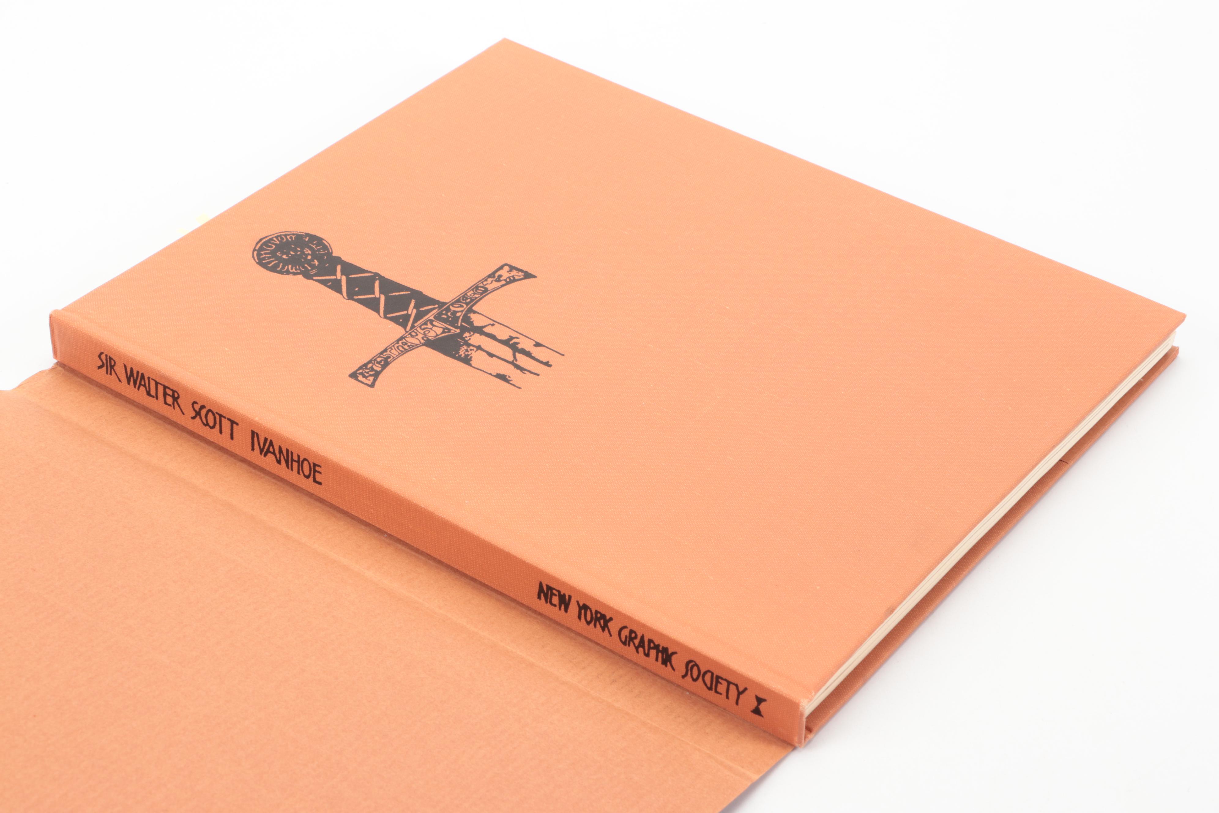 Illustrated "Ben-Hur" by Lew Wallace and "Ivanhoe" by Sir Walter Scott, 1972