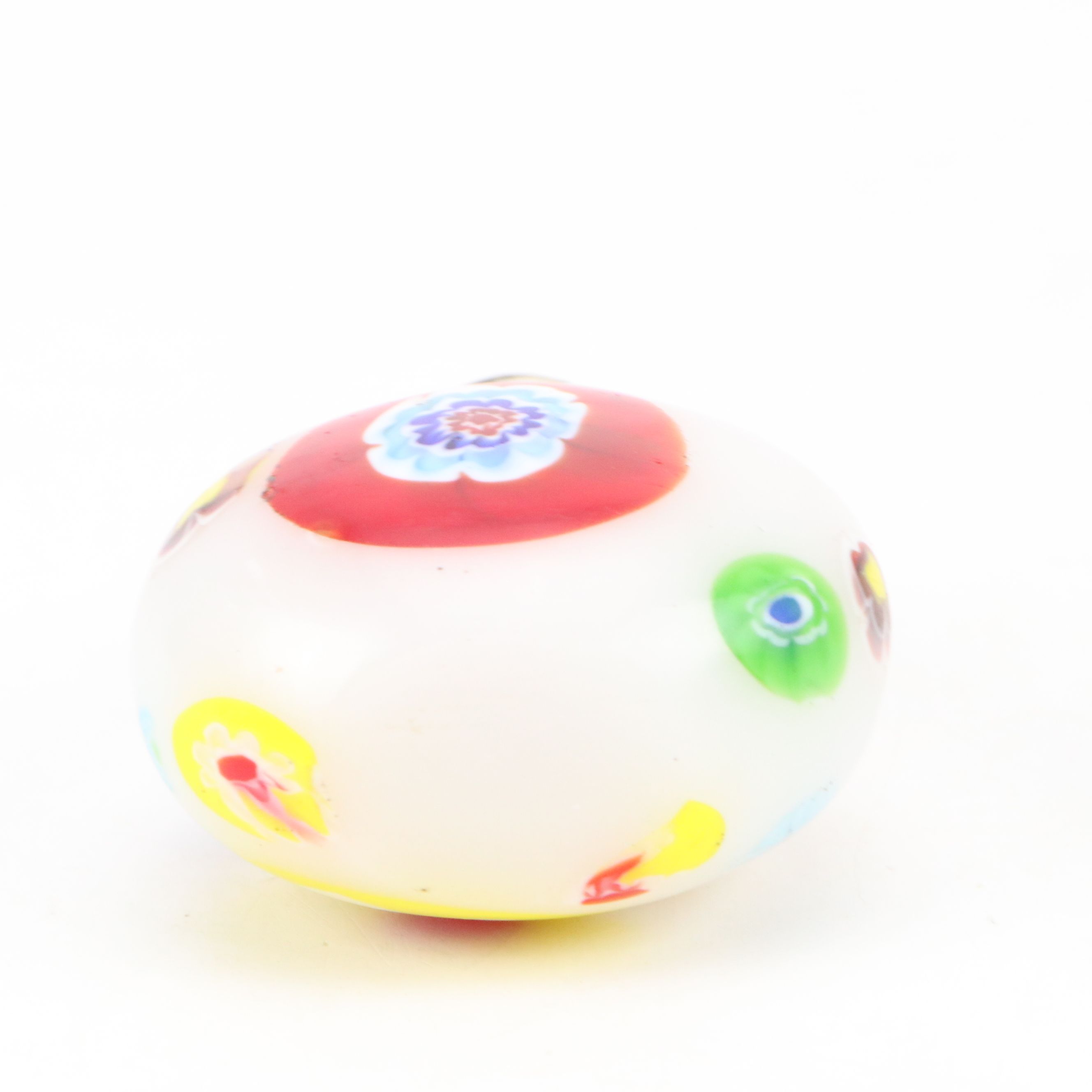 Studio Glass Murrine and End of Day Snuff Bottles with Glass and Coral Stoppers