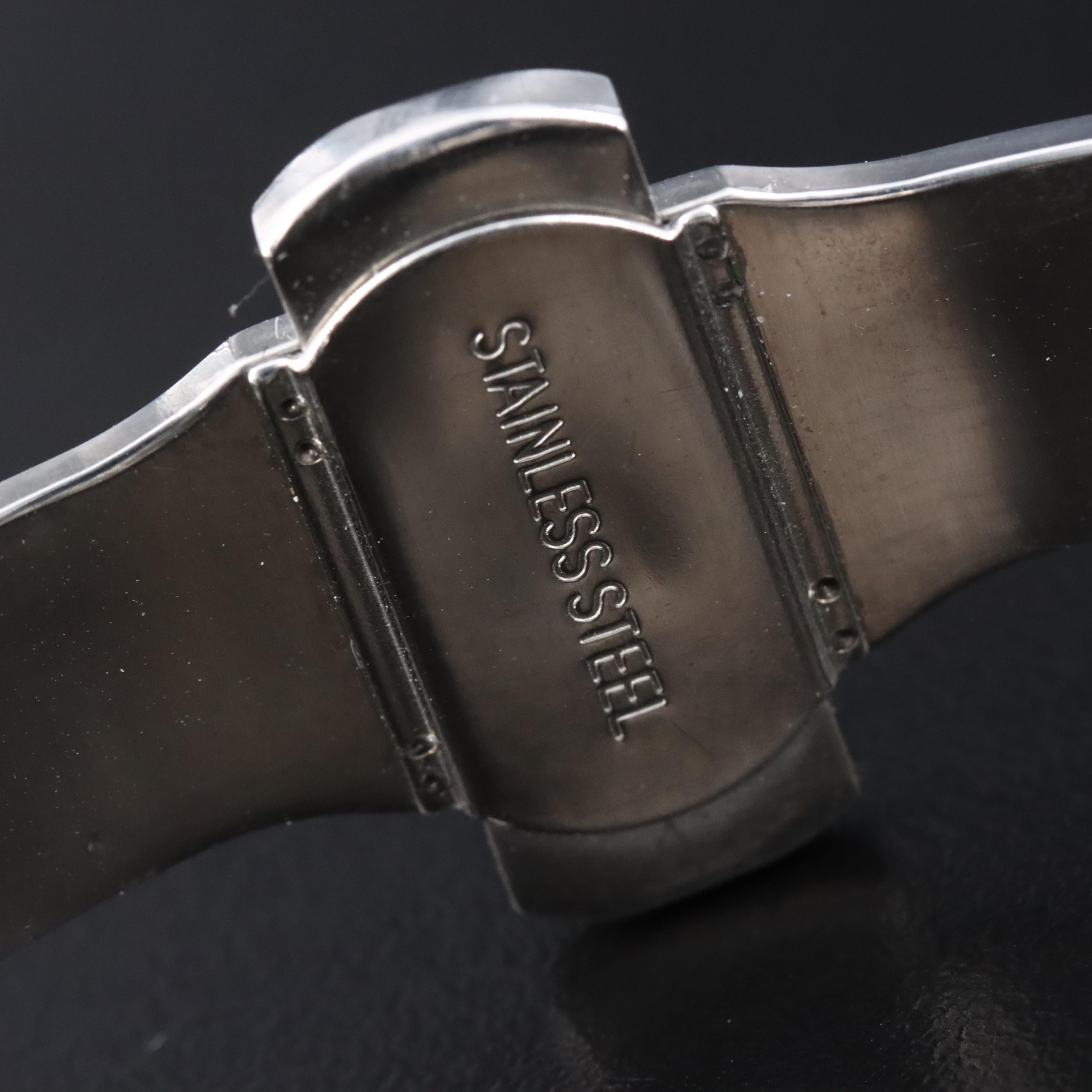 OLEVS Two Tone Chronograph Watch