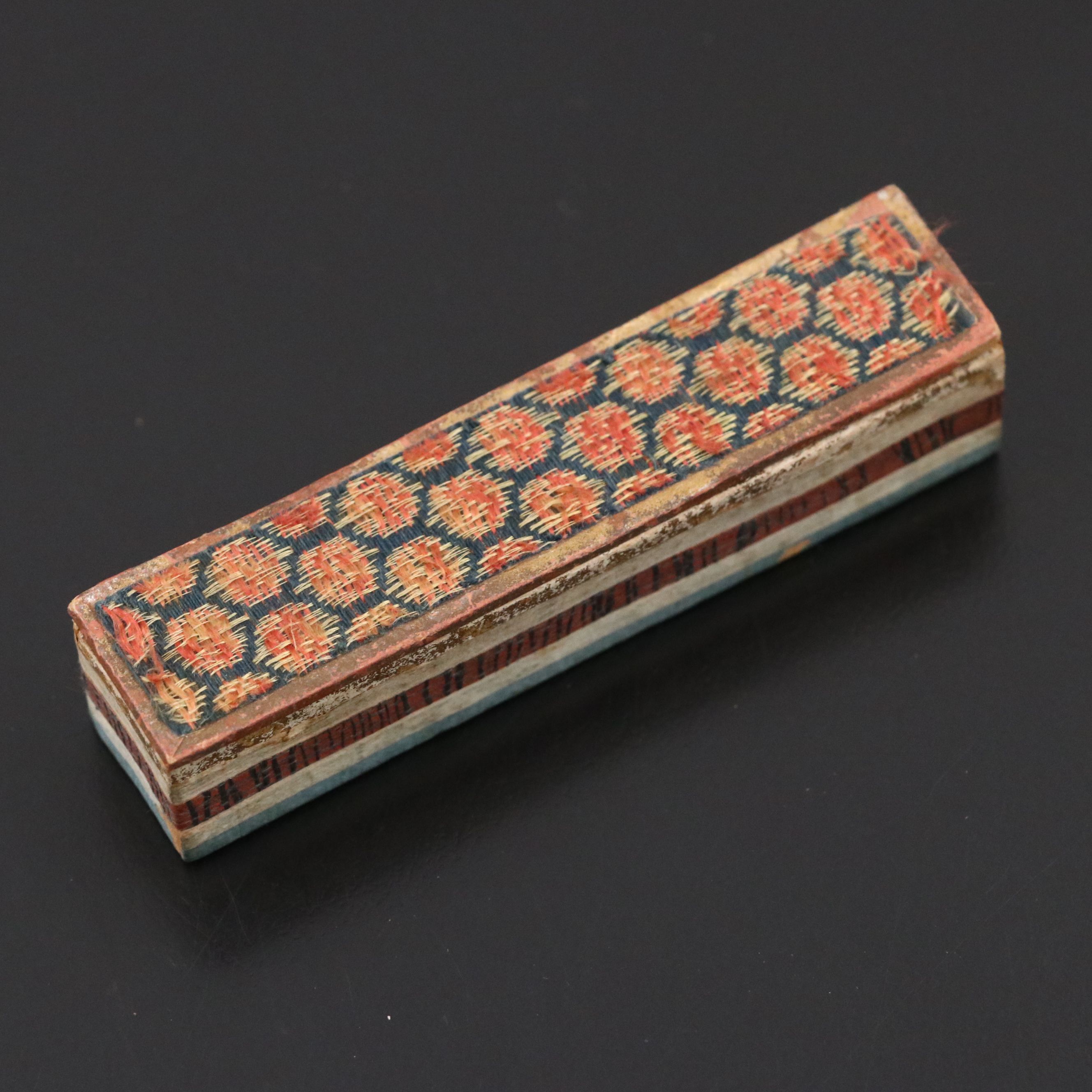 Miniature American Coin Silver Fiddle Handled Spoon, Mid-19th Century