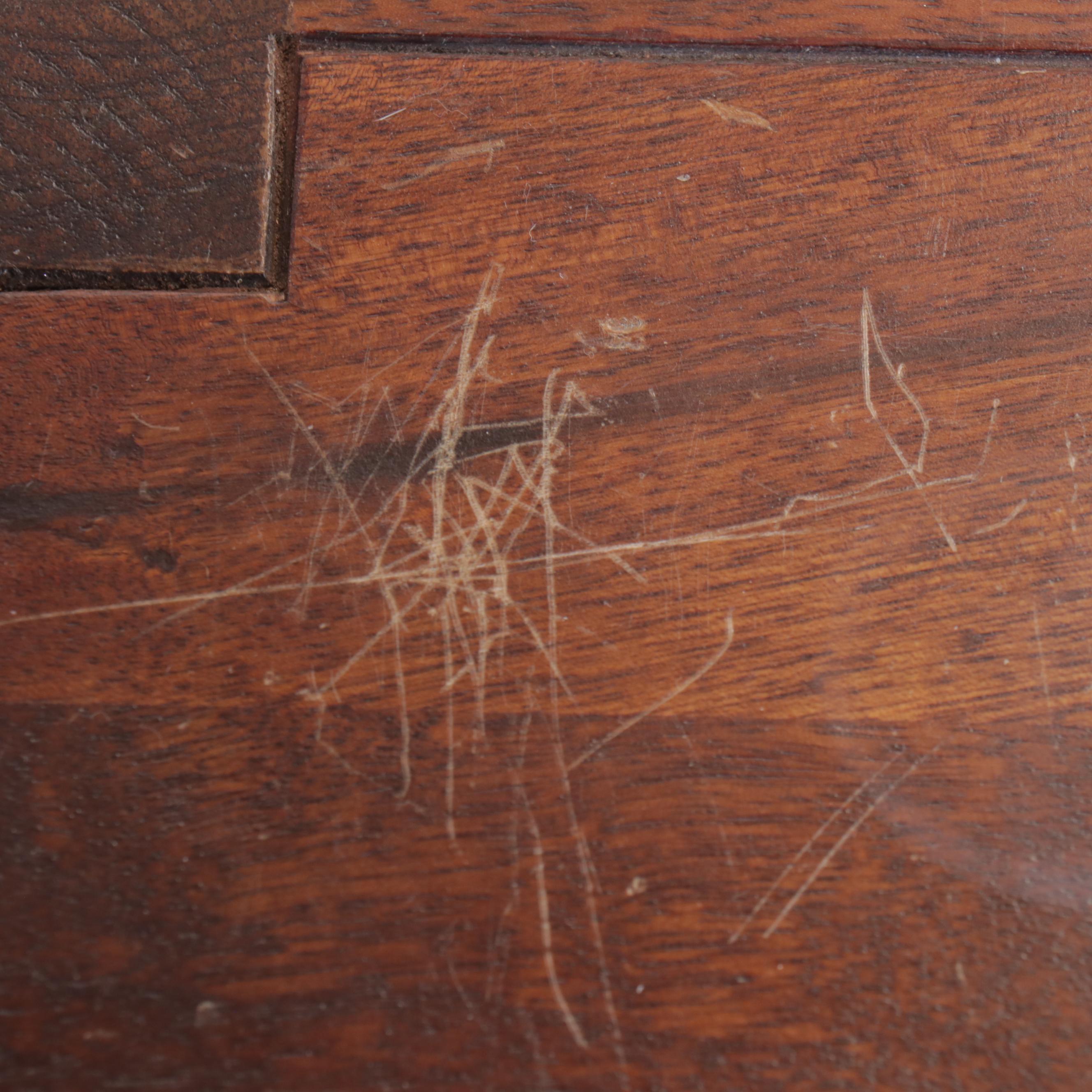 Set of Two Mahogany Nesting Tables