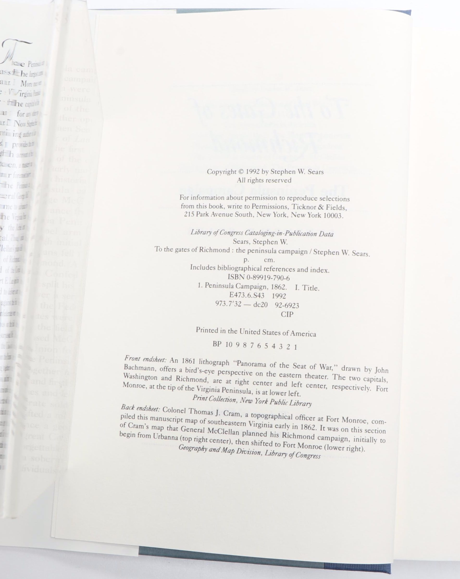 First Edition "River Run Red" by Andrew Ward and More American Civil War Books