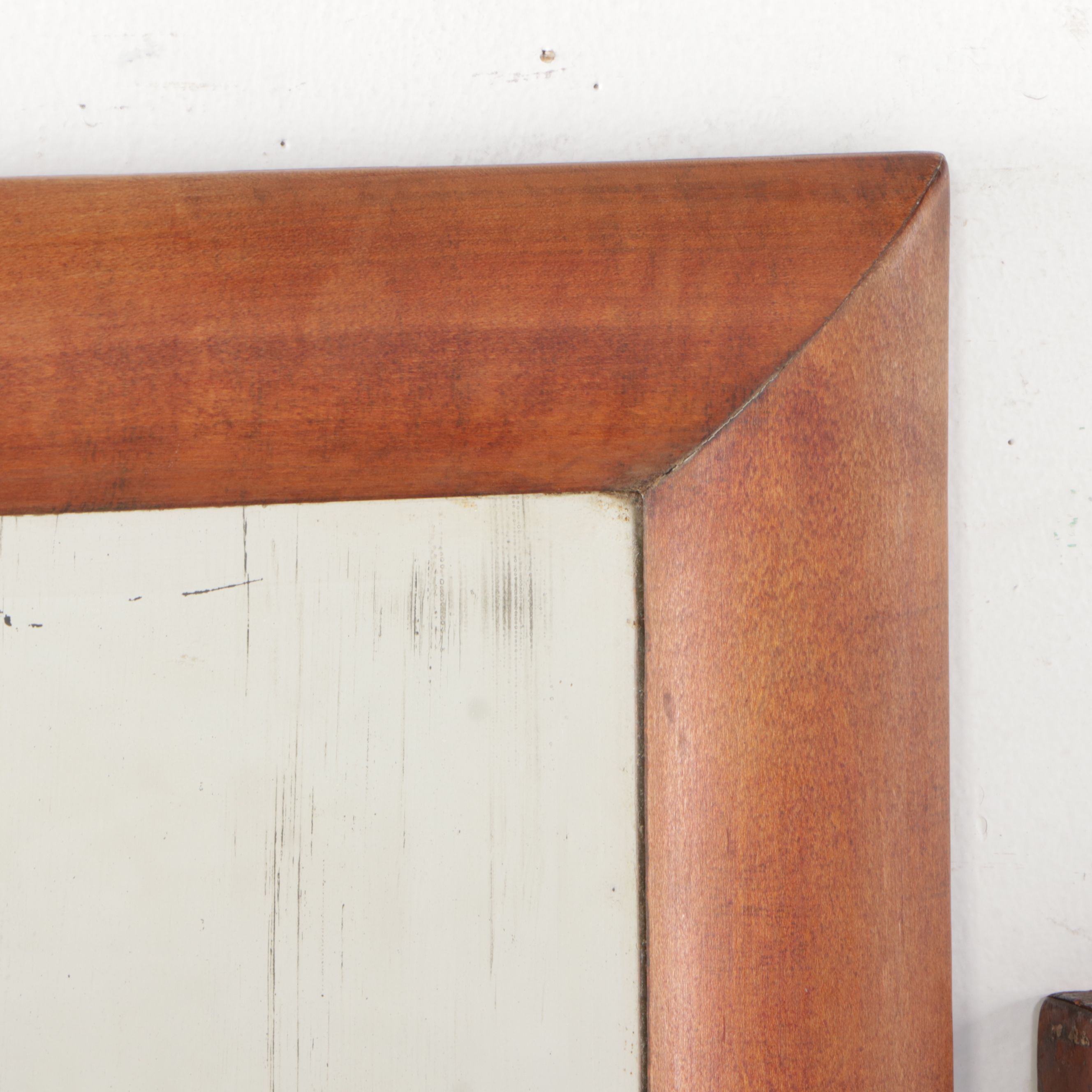 American Victorian Walnut and Other Wooden Frame Wall Mirrors