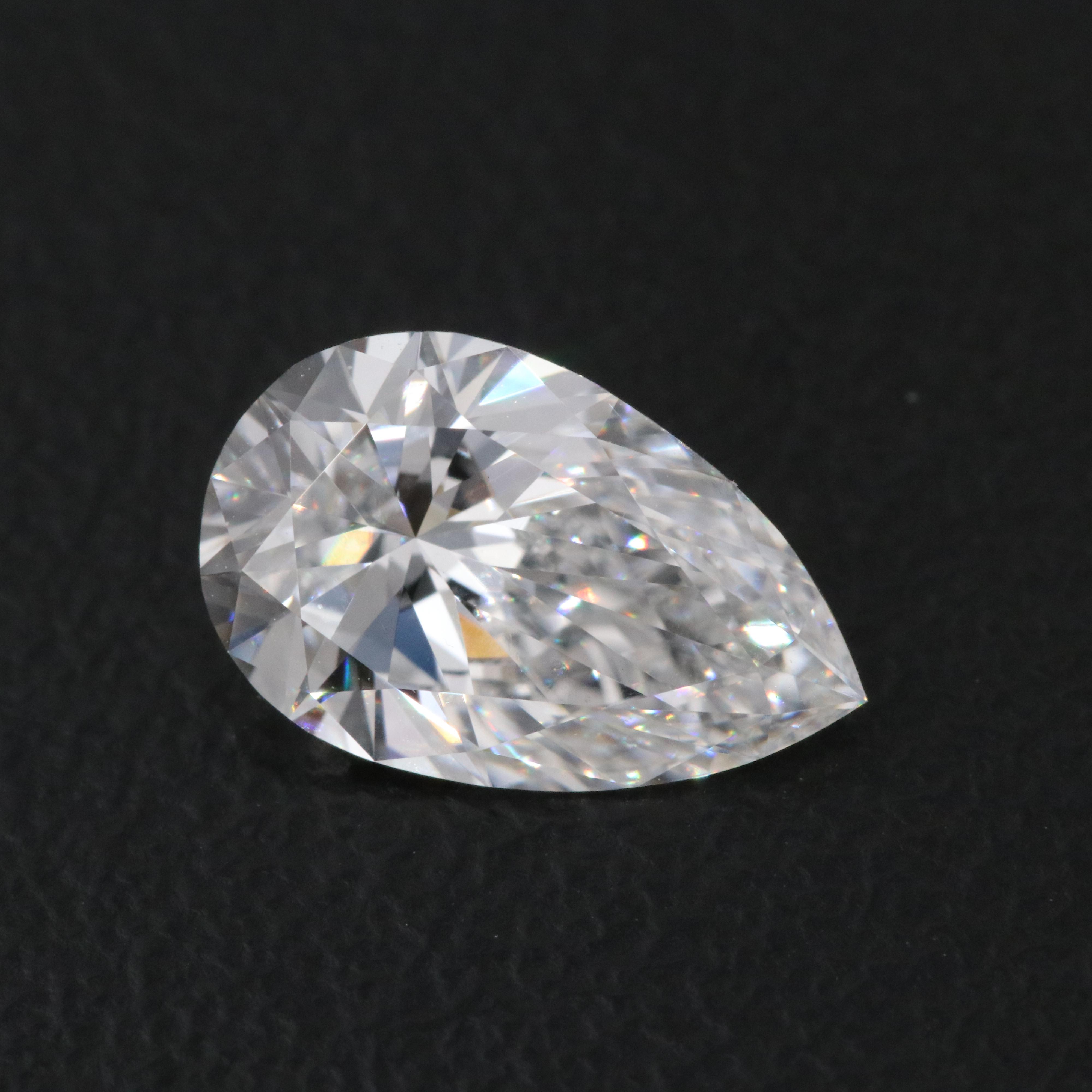 Loose 1.39 CT Lab Grown Diamond with IGI Report