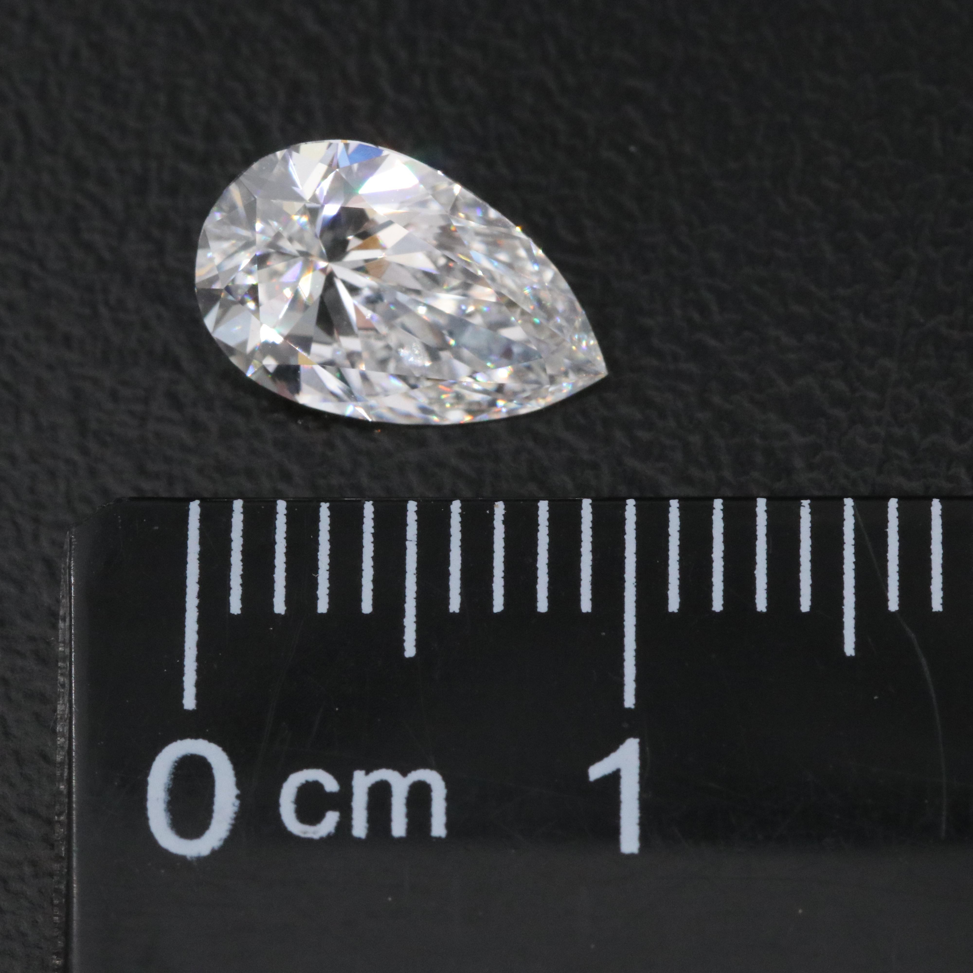 Loose 1.39 CT Lab Grown Diamond with IGI Report