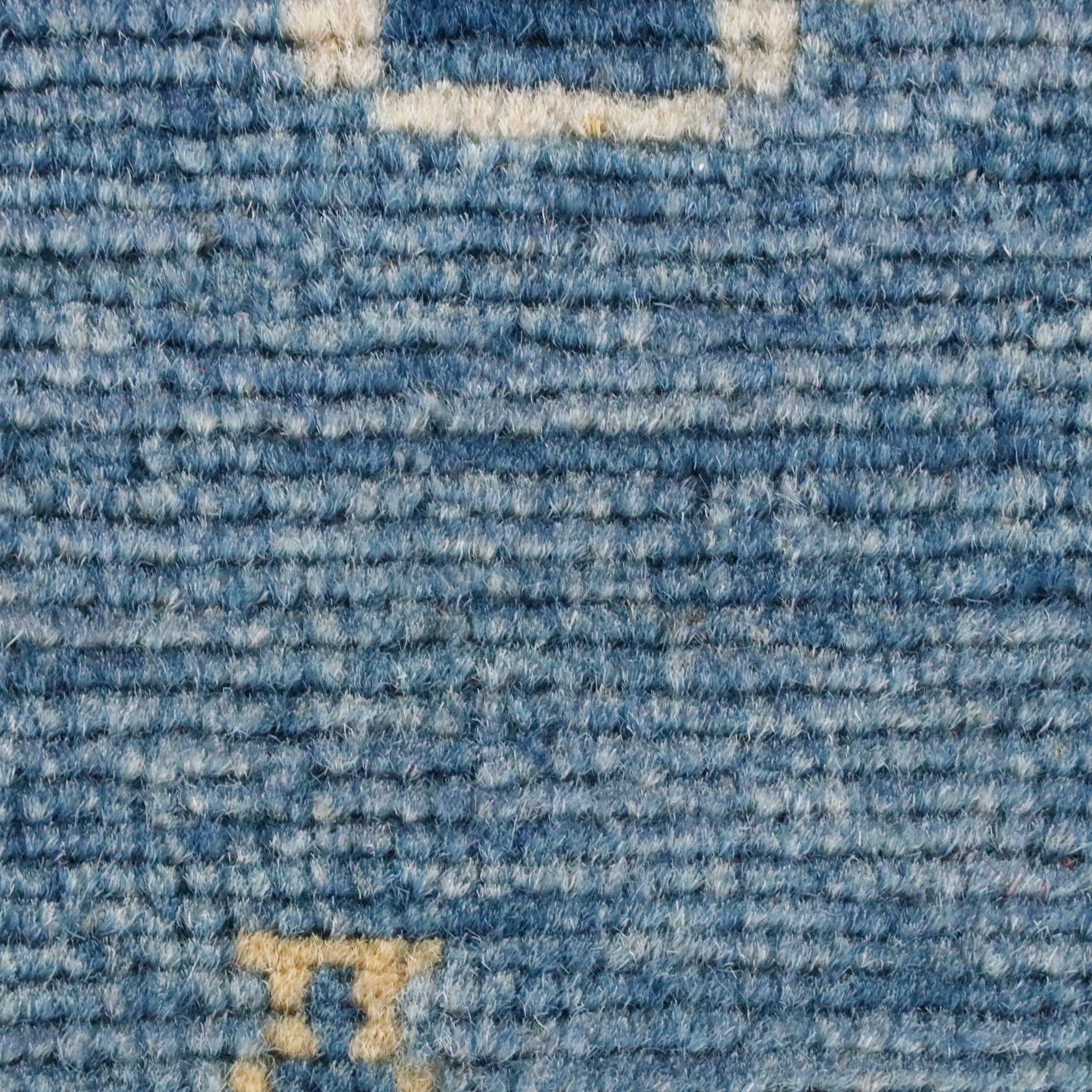 2'10 x 9' Hand-Knotted Pakistani Pictorial War Carpet Runner