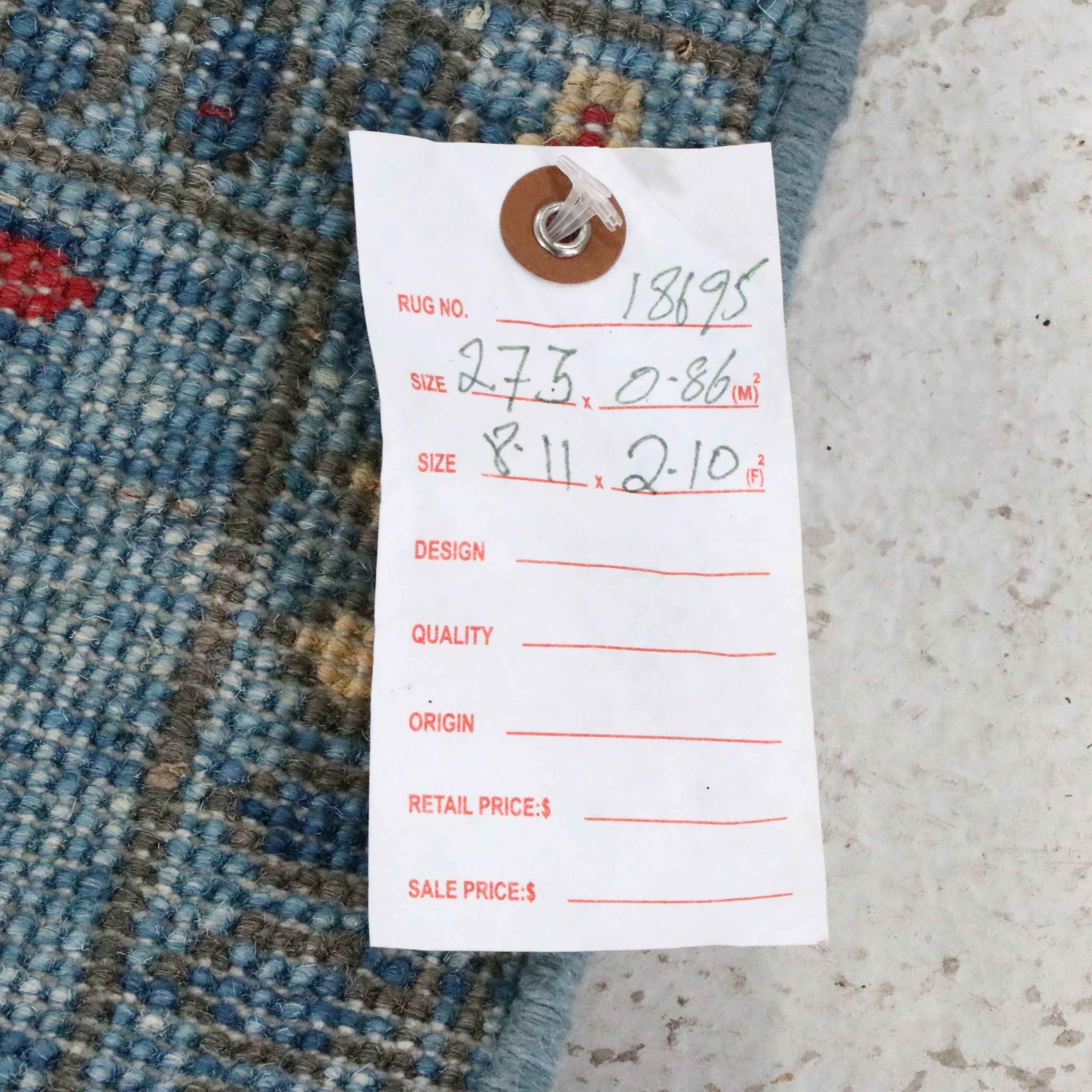 2'10 x 9' Hand-Knotted Pakistani Pictorial War Carpet Runner