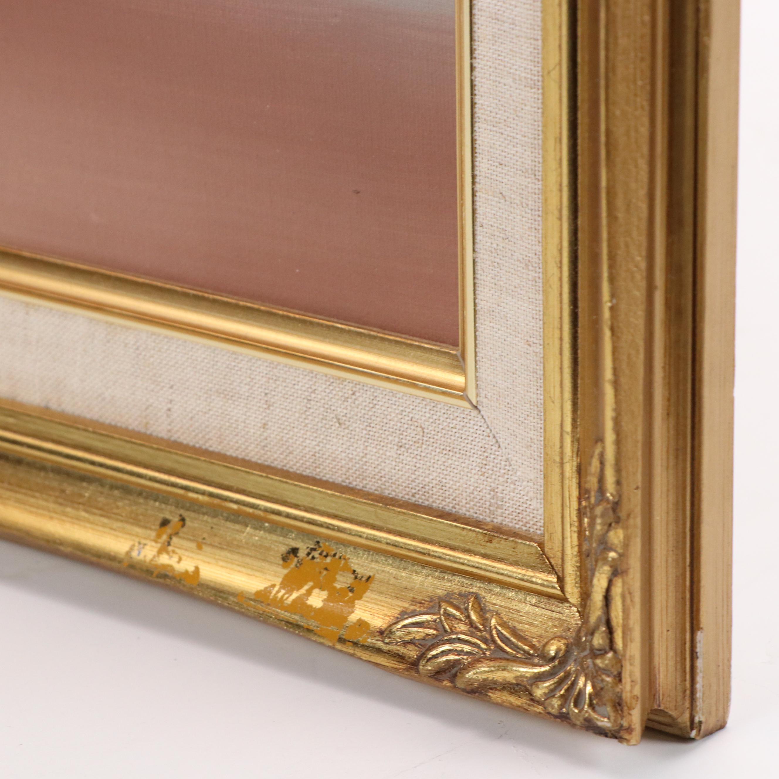 Robert Cox Rose Arrangement Still Life Oil Painting, 1991