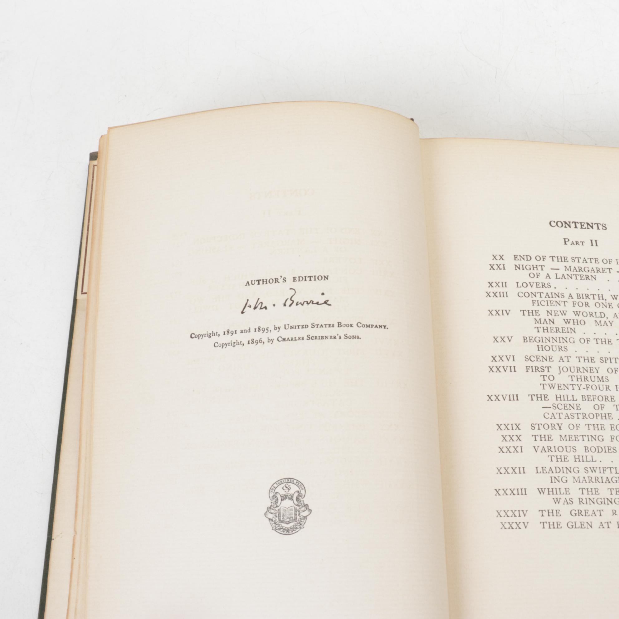 "Peter and Wendy" and Other J.M. Barrie Collected Works