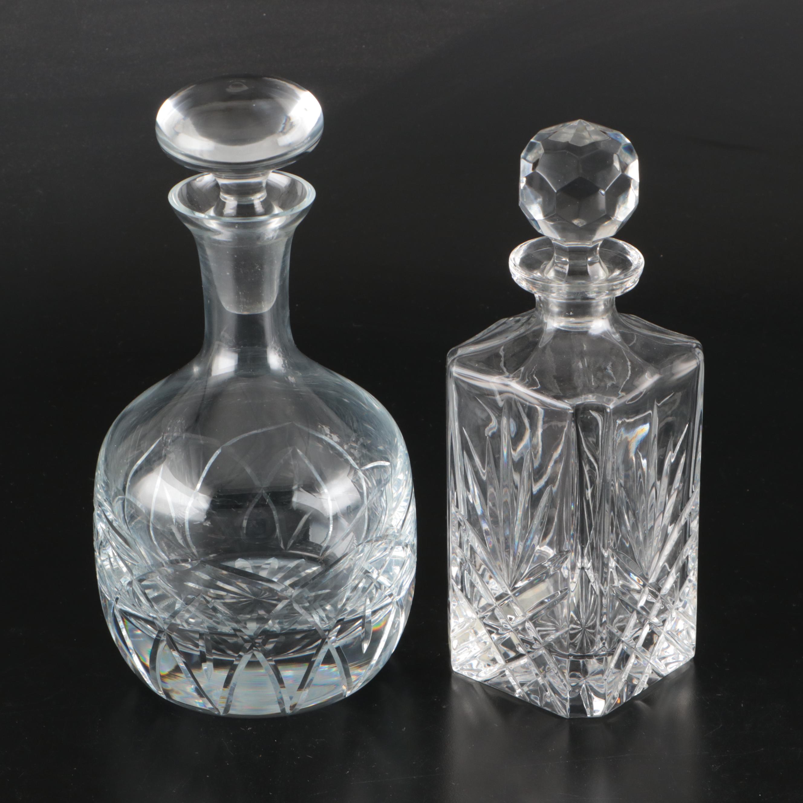 Block "Rainbow" and Other Crystal Decanter