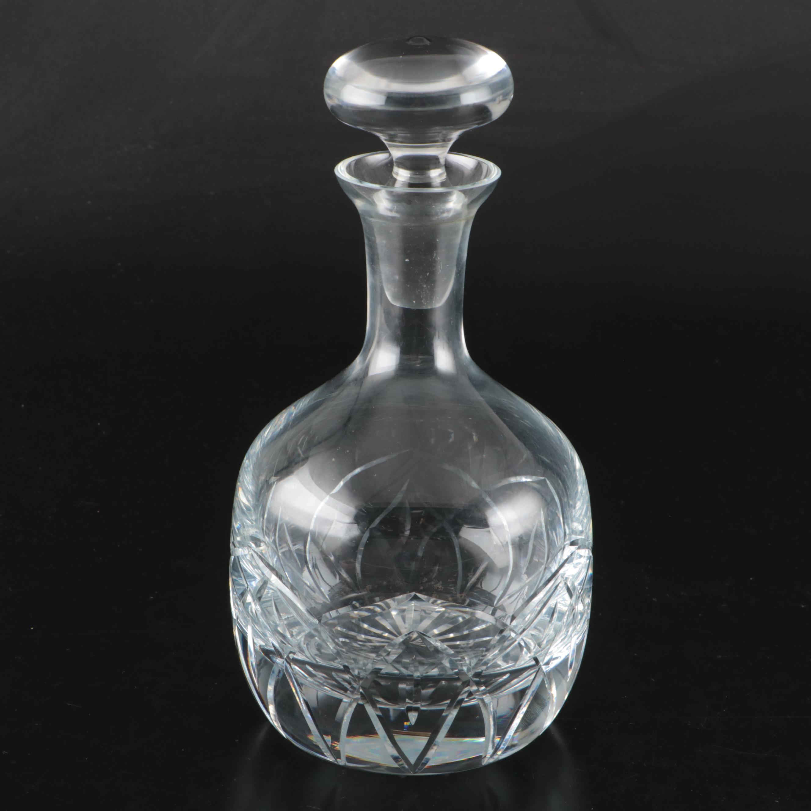 Block "Rainbow" and Other Crystal Decanter