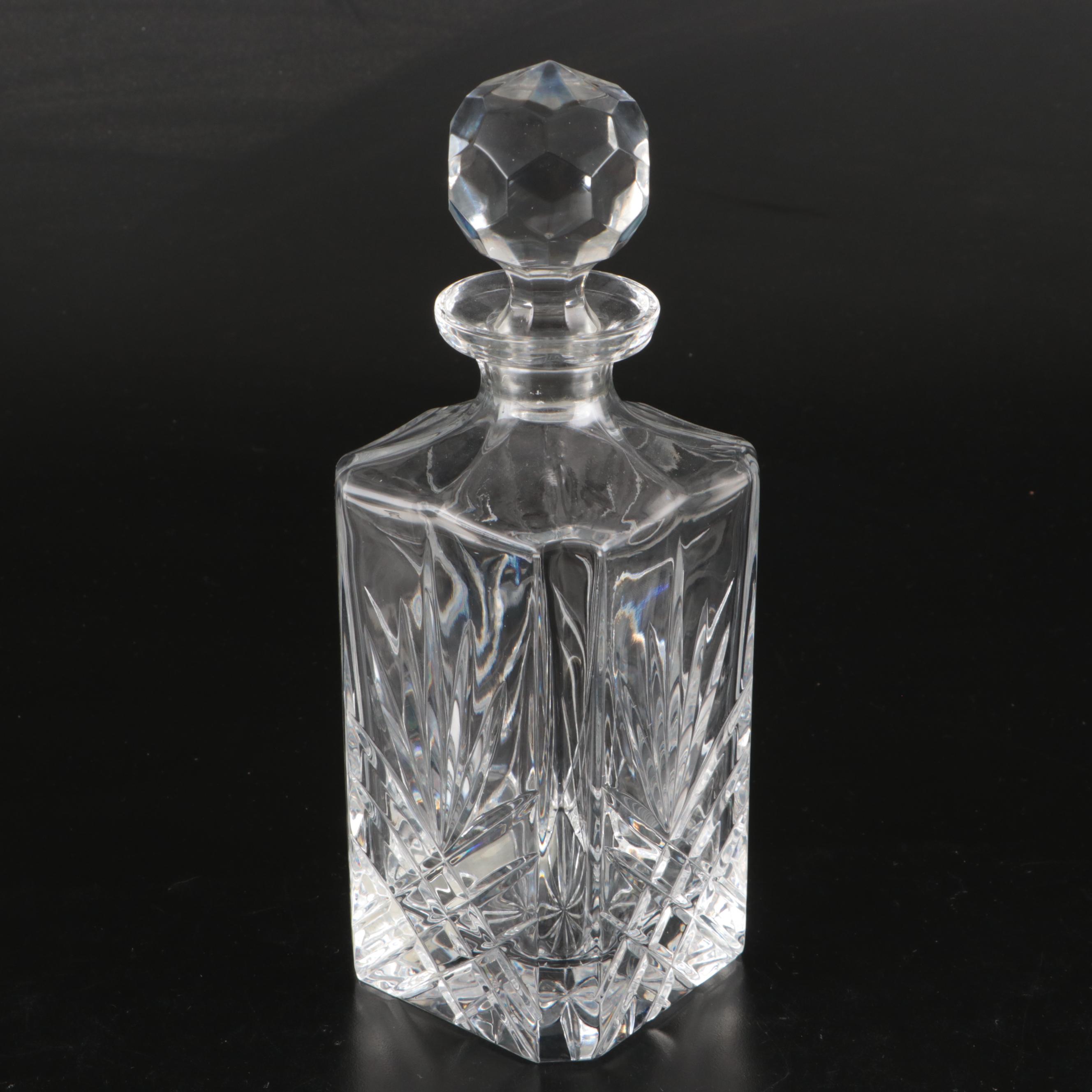 Block "Rainbow" and Other Crystal Decanter