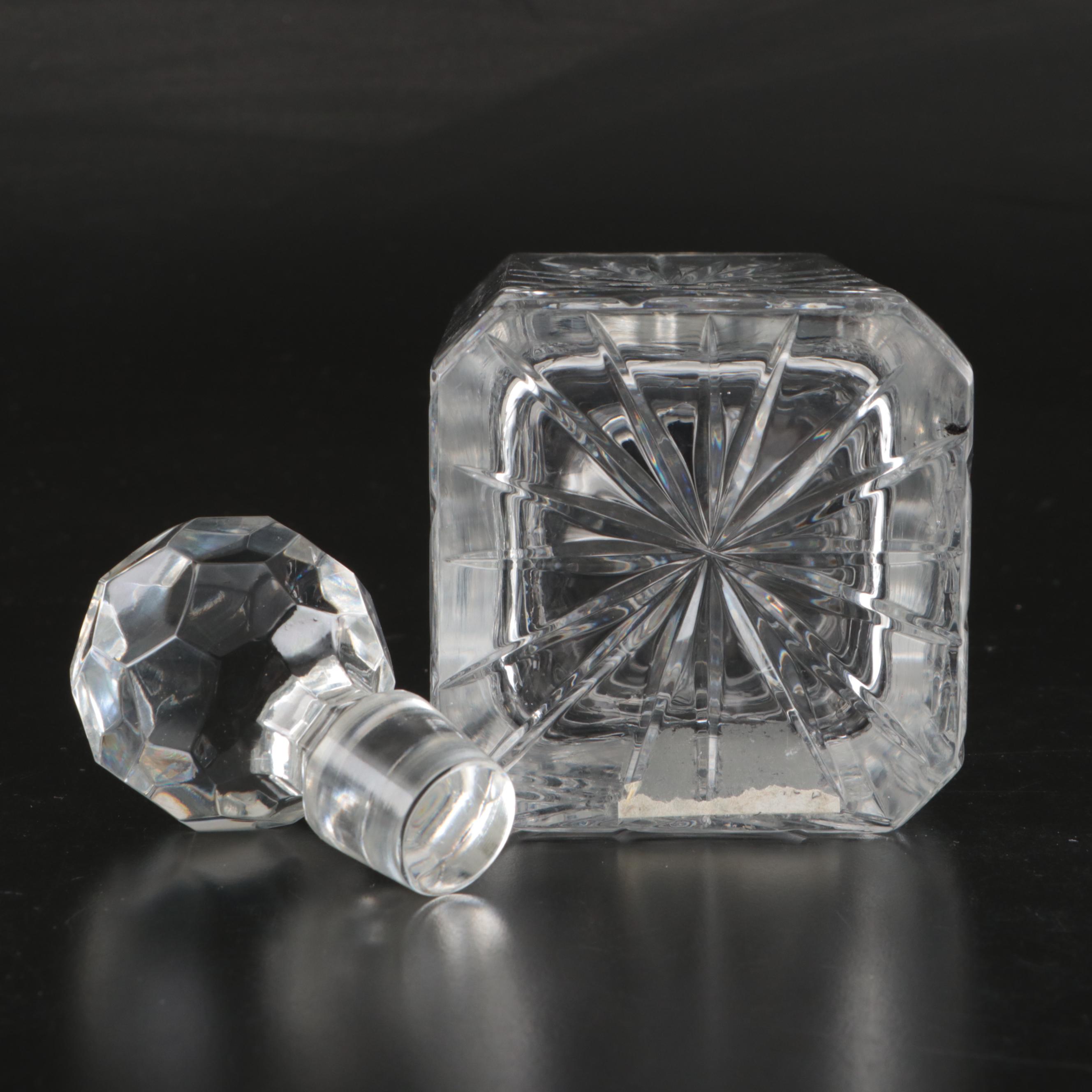 Block "Rainbow" and Other Crystal Decanter