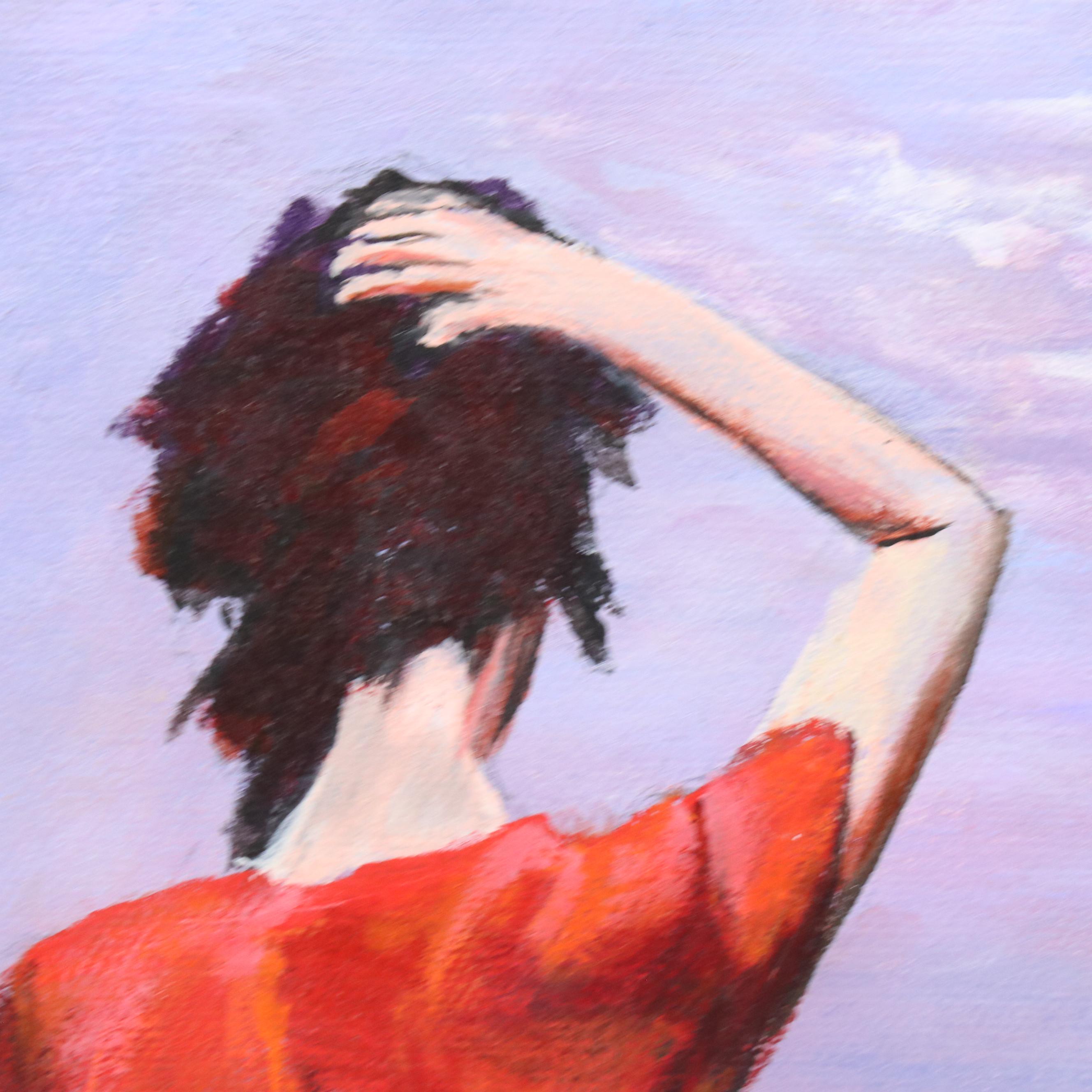 G. Parva Figurative Acrylic Paintings, 21st Century