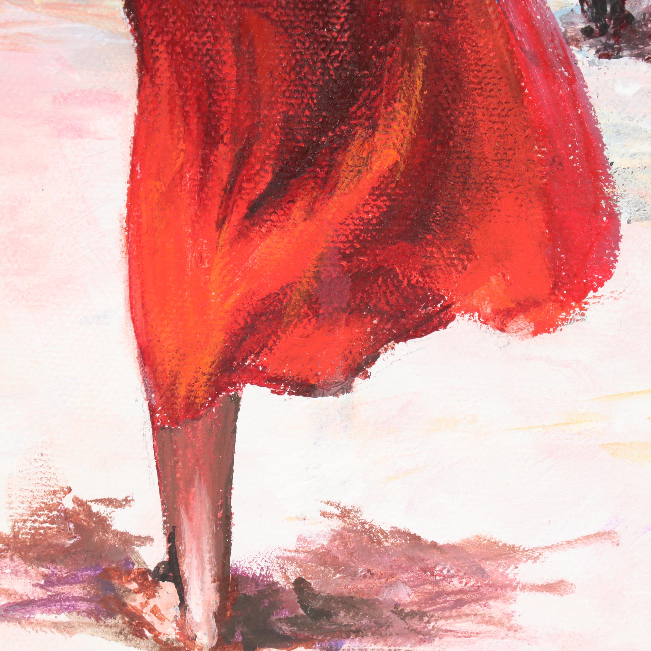 G. Parva Figurative Acrylic Paintings, 21st Century