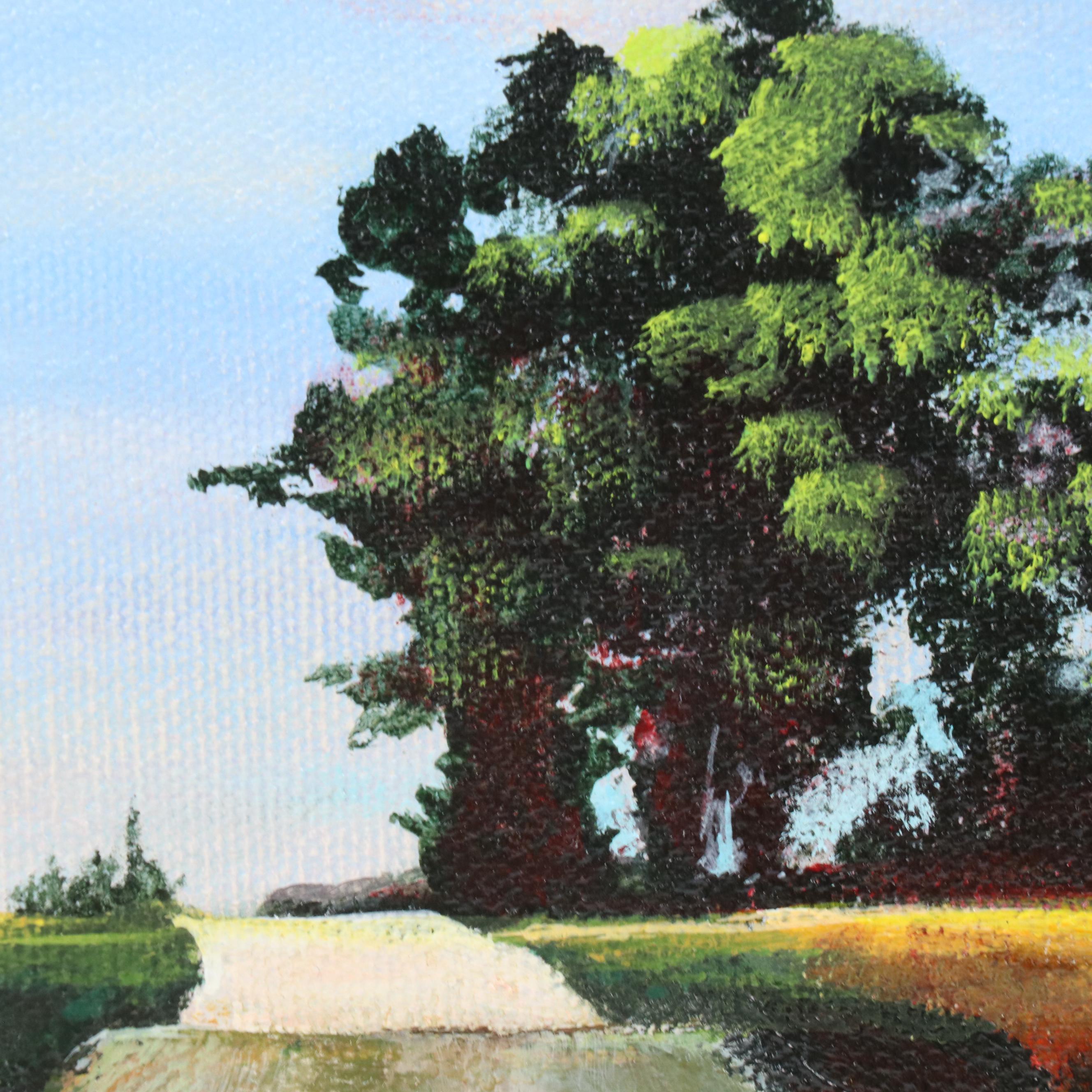 G. Parva Figurative Acrylic Paintings, 21st Century