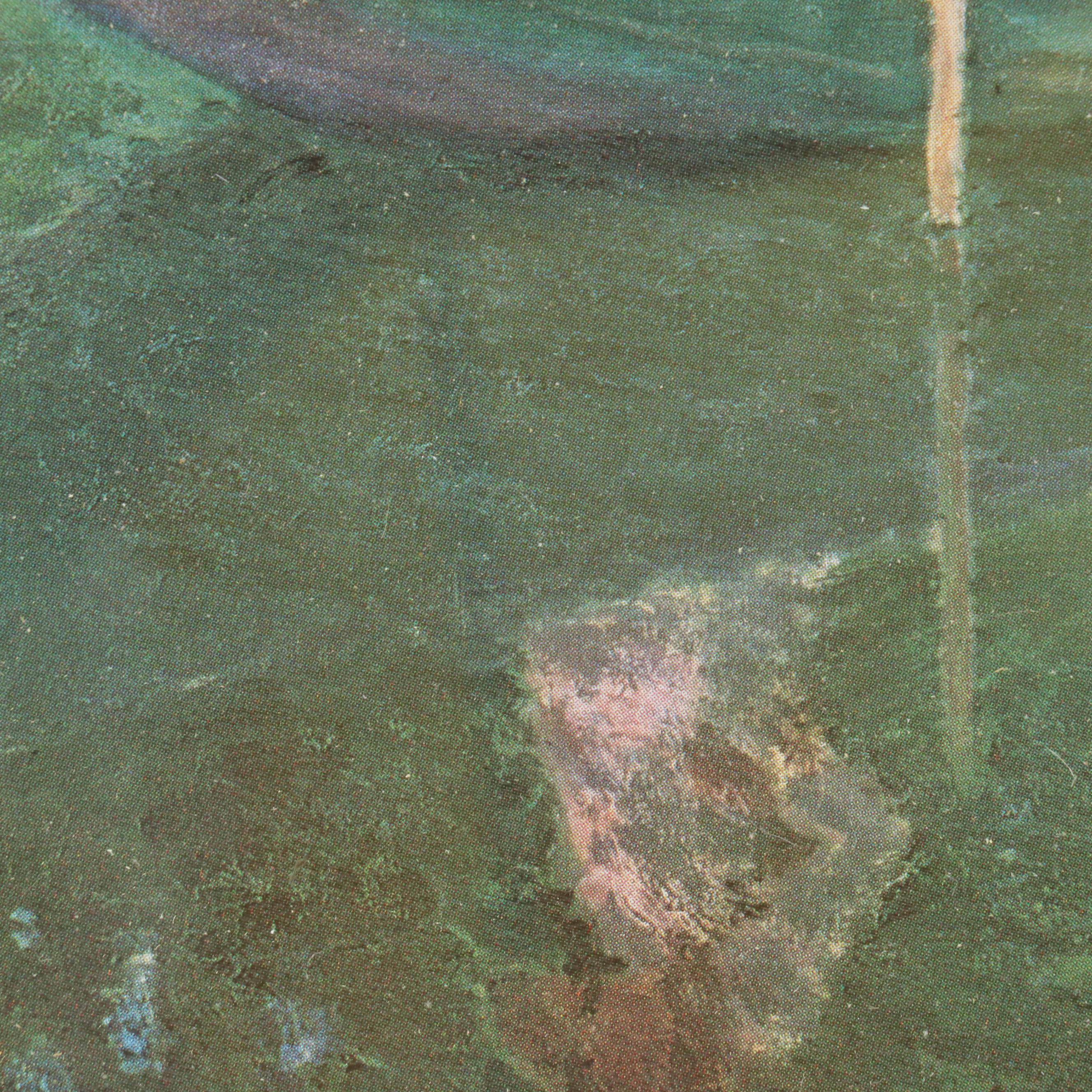 Offset Lithograph After Claude Monet "The Boat at Giverny"