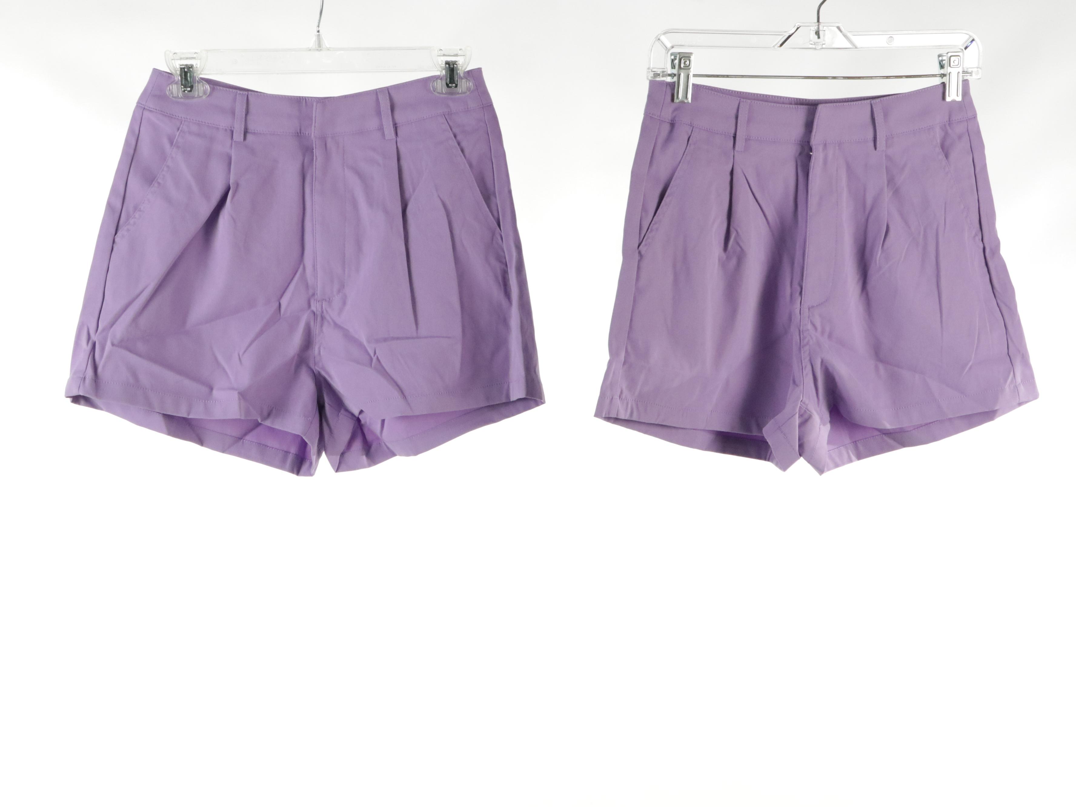 Shorts, Miniskirt, and Skorts in Various Colors, Gingham, and Check