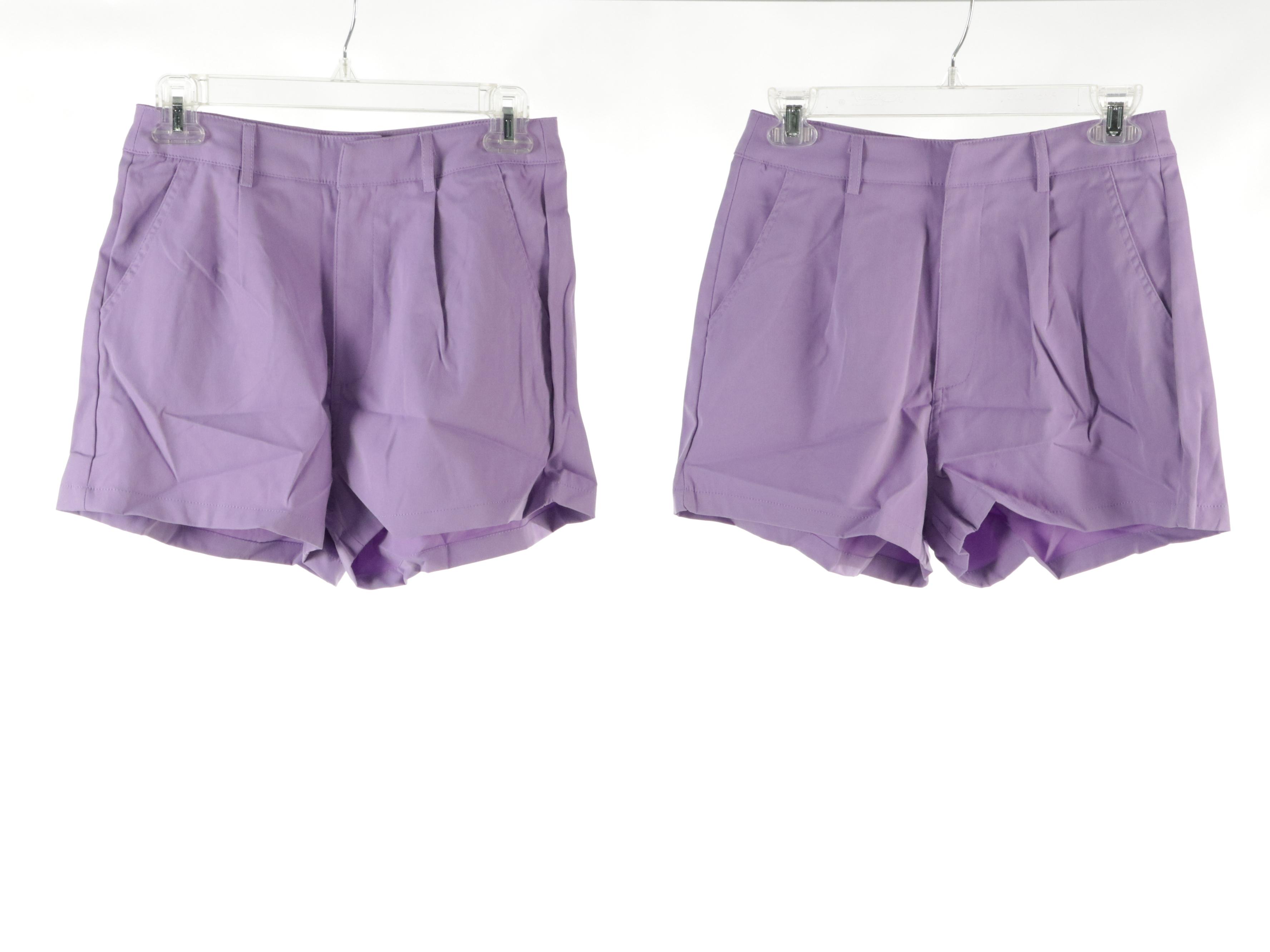 Shorts, Miniskirt, and Skorts in Various Colors, Gingham, and Check