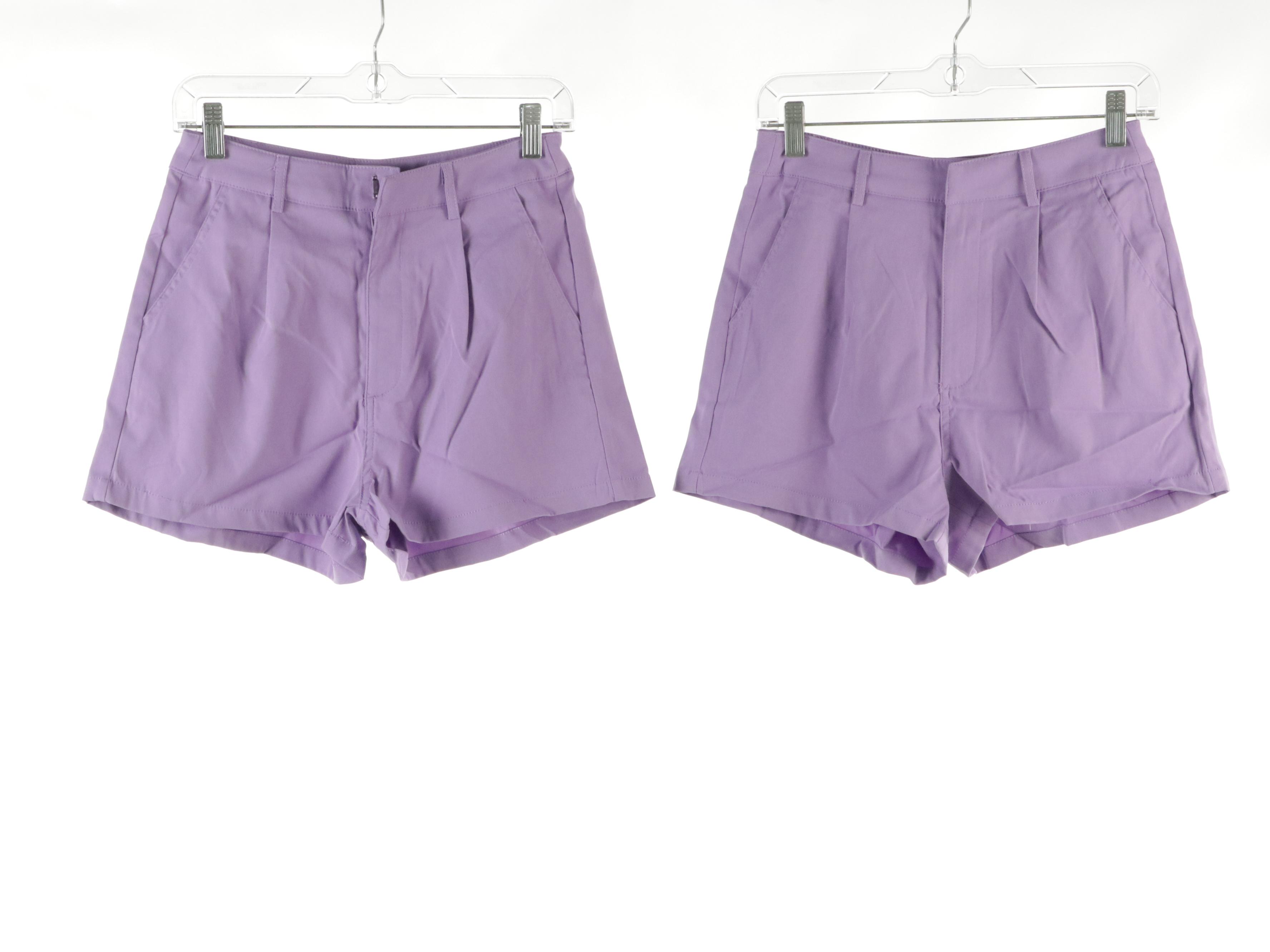 Shorts, Miniskirt, and Skorts in Various Colors, Gingham, and Check