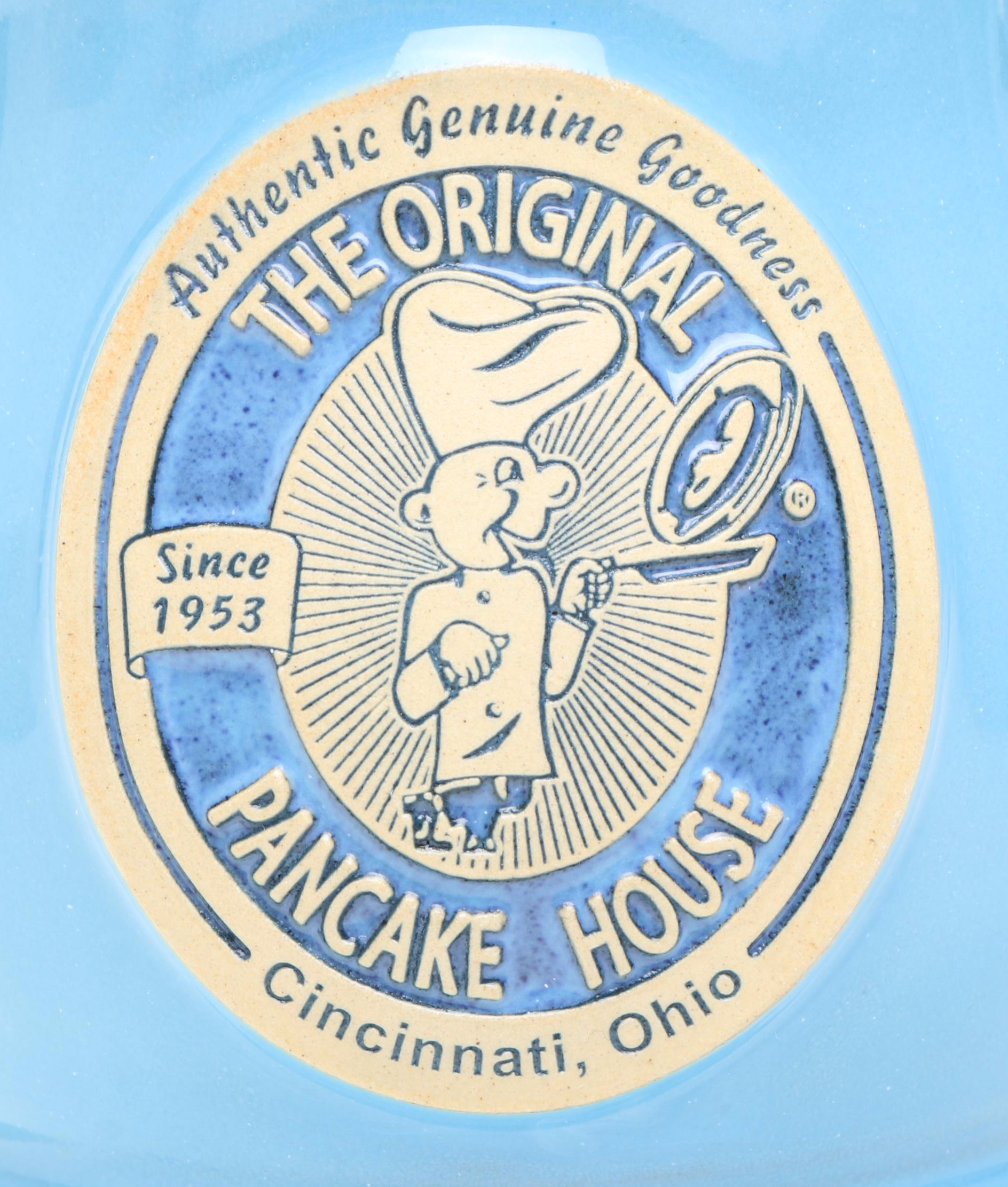 Deneen Pottery Cincinnati Pancake House Ceramic Coffee Mugs