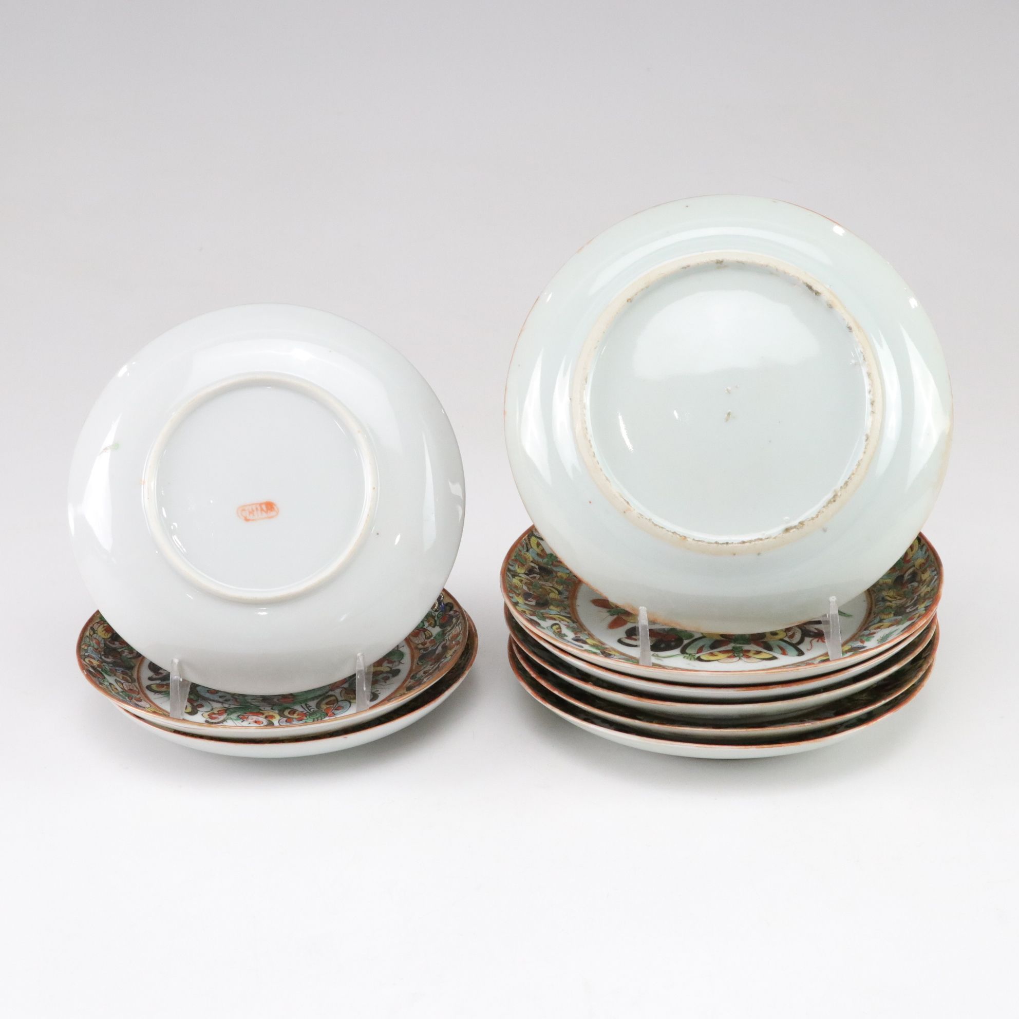 Porcelain 1000 Butterfly Plates, Teacups & Other Dishware