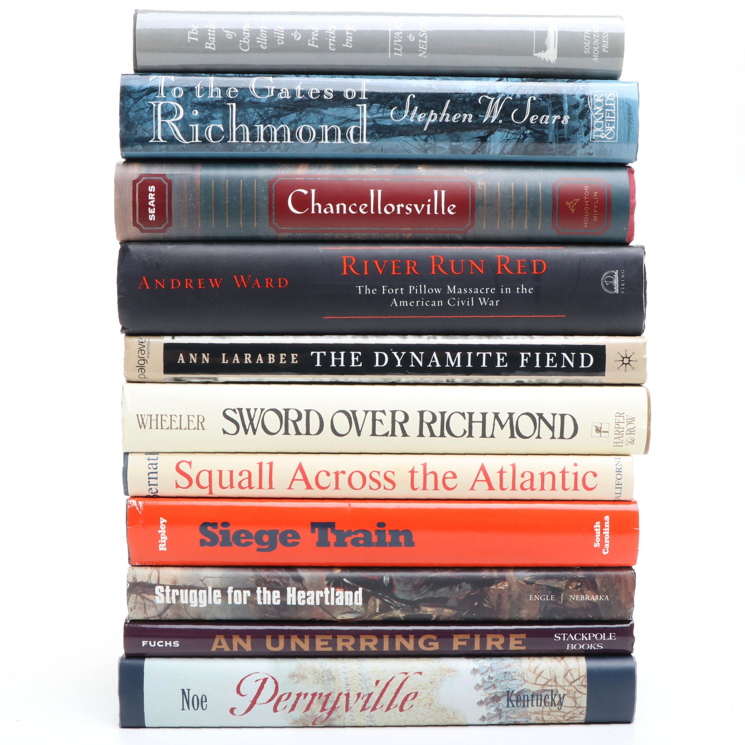 First Edition "River Run Red" by Andrew Ward and More American Civil War Books